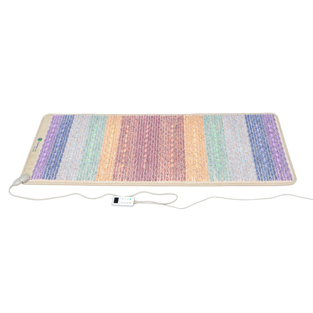HealthyLine Rainbow Chakra Mat™ Large 7428 Firm - Photon PEMF InfraMat Pro® Third Edition