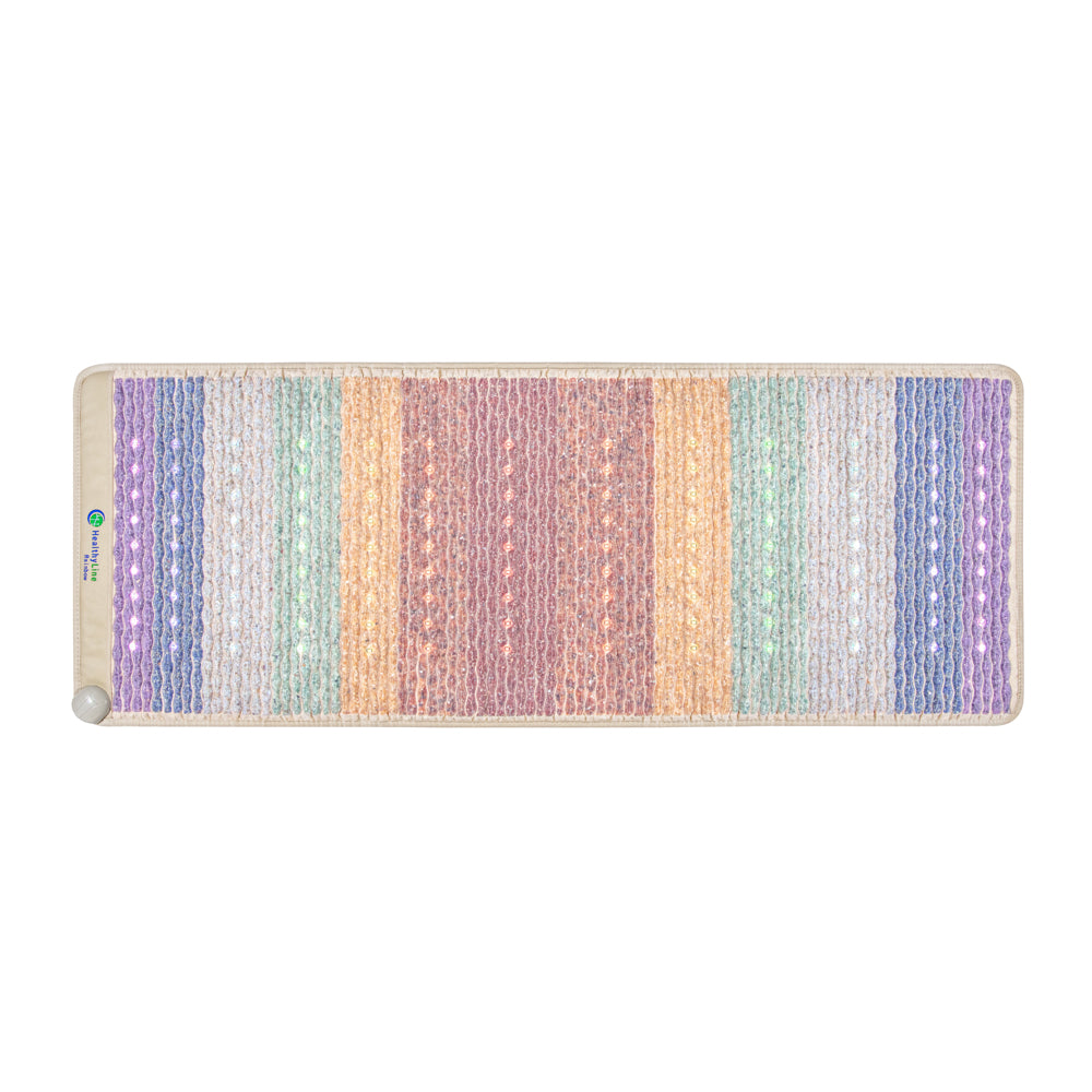 HealthyLine Rainbow Chakra Mat™ Large 7428 Firm - Photon PEMF InfraMat Pro® Third Edition
