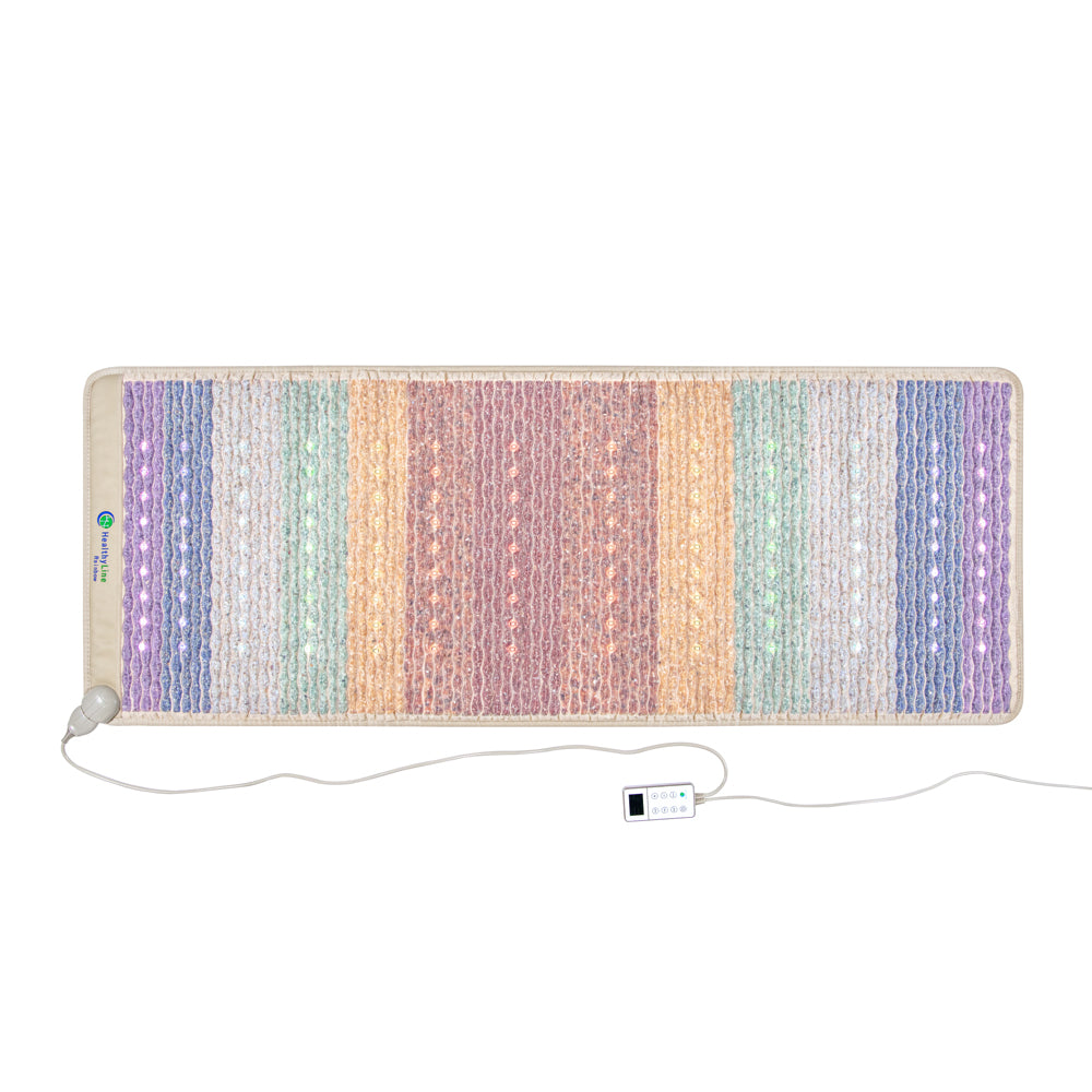 HealthyLine Rainbow Chakra Mat™ Large 7428 Firm - Photon PEMF InfraMat Pro® Third Edition