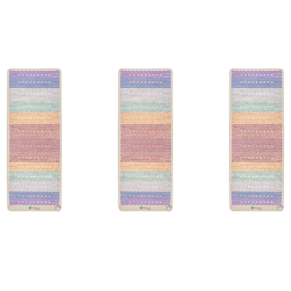 HealthyLine Rainbow Chakra Mat™ Large 7428 Firm - Photon PEMF InfraMat Pro® Third Edition