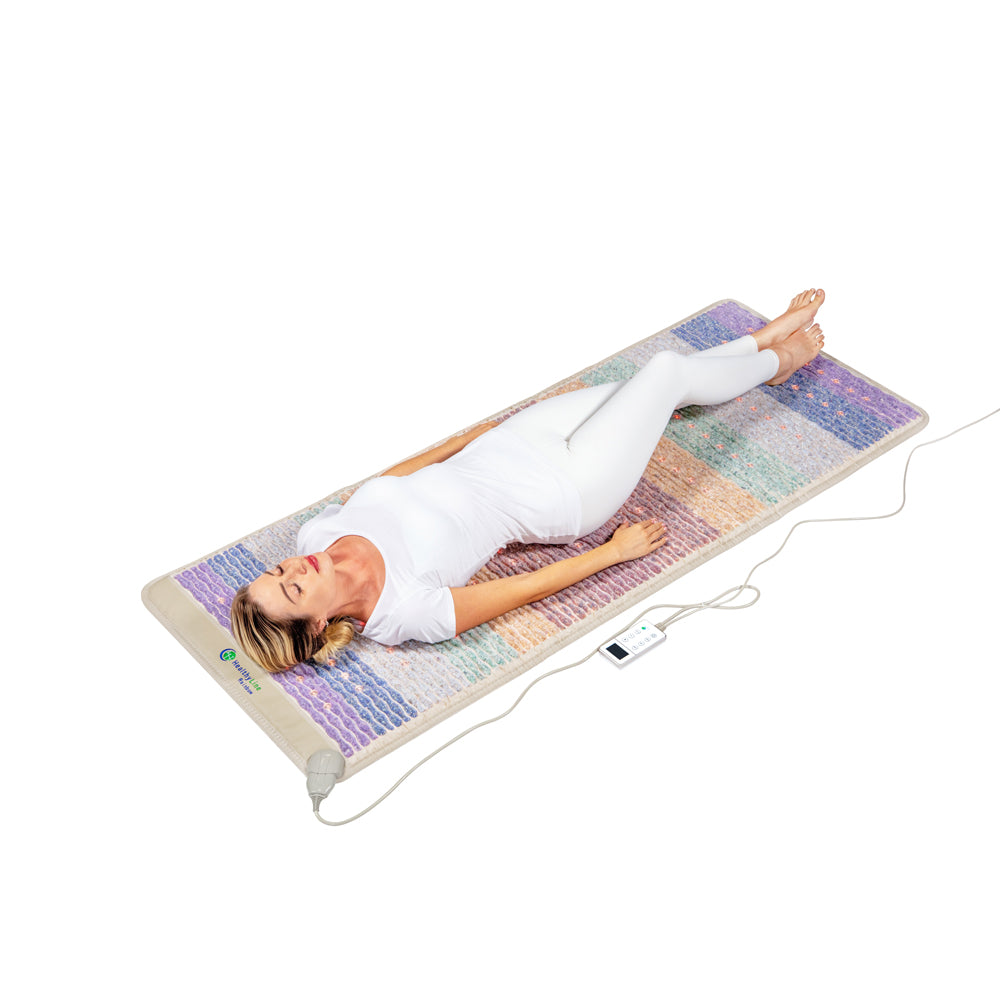 HealthyLine Rainbow Chakra Mat™ Large 7428 Firm - Photon PEMF InfraMat Pro® Third Edition