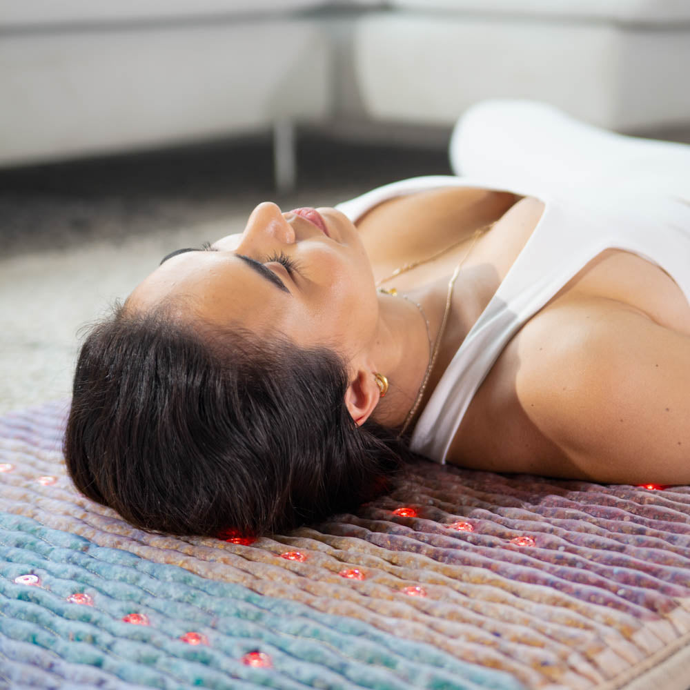 HealthyLine Rainbow Chakra Mat™ Large 7428 Firm - Photon PEMF InfraMat Pro® Third Edition