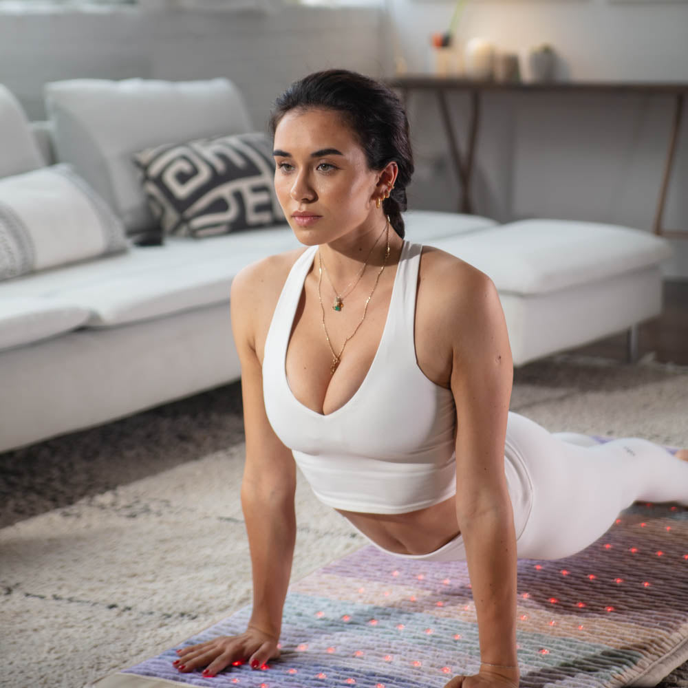 HealthyLine Rainbow Chakra Mat™ Large 7428 Firm - Photon PEMF InfraMat Pro® Third Edition