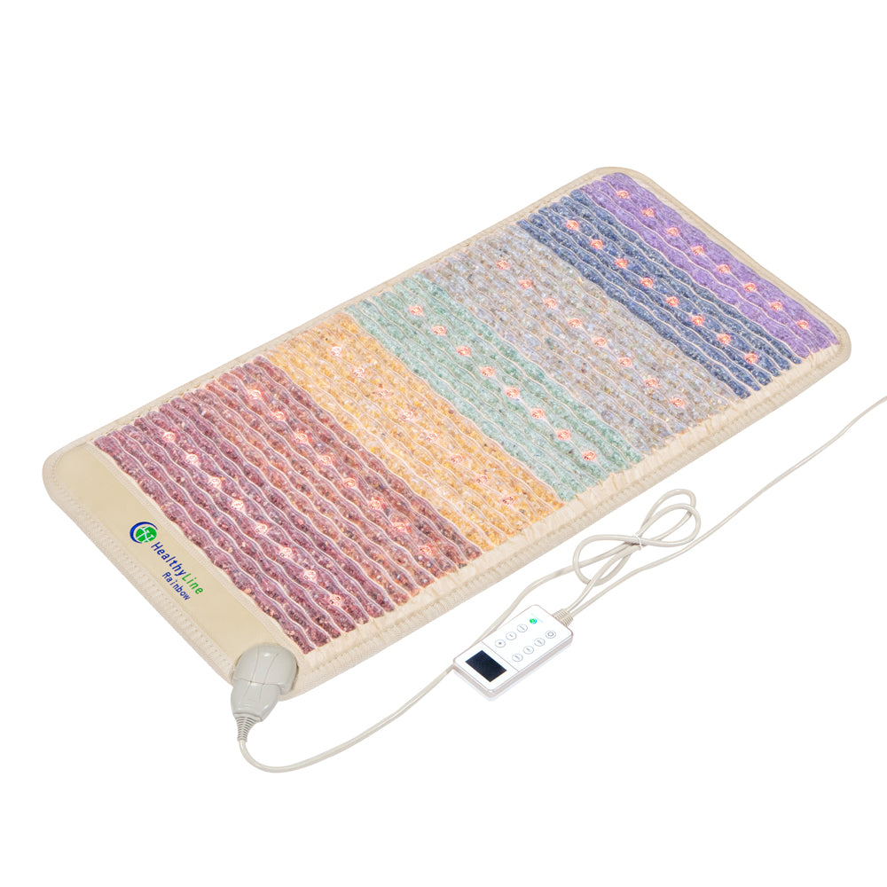 HealthyLine Rainbow Chakra Mat™ Small 4020 Firm - Photon PEMF Inframat Pro® 3rd Edition