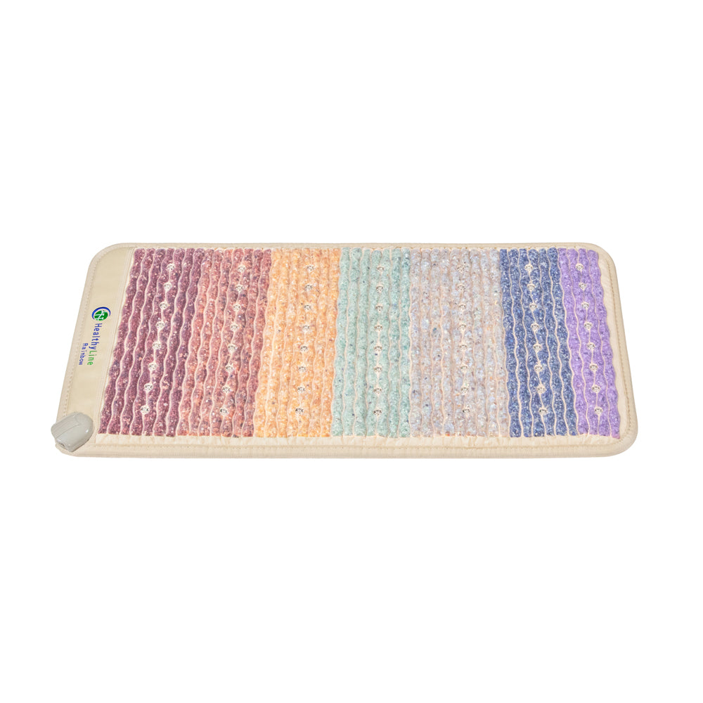 HealthyLine Rainbow Chakra Mat™ Small 4020 Firm - Photon PEMF Inframat Pro® 3rd Edition