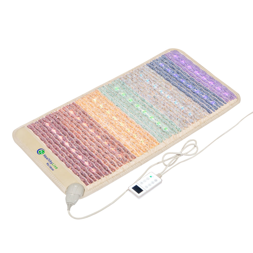 HealthyLine Rainbow Chakra Mat™ Small 4020 Firm - Photon PEMF Inframat Pro® 3rd Edition