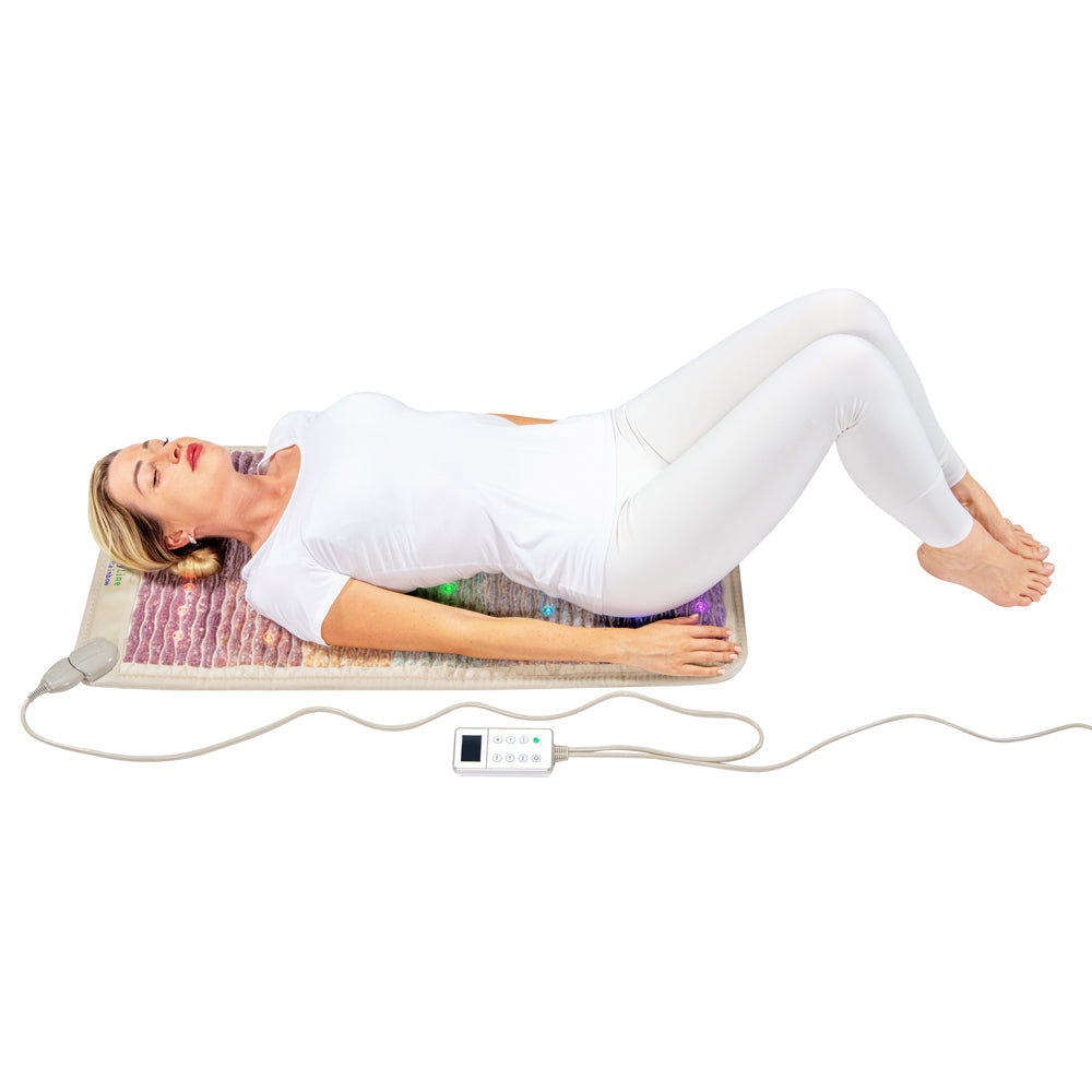 HealthyLine Rainbow Chakra Mat™ Small 4020 Firm - Photon PEMF Inframat Pro® 3rd Edition