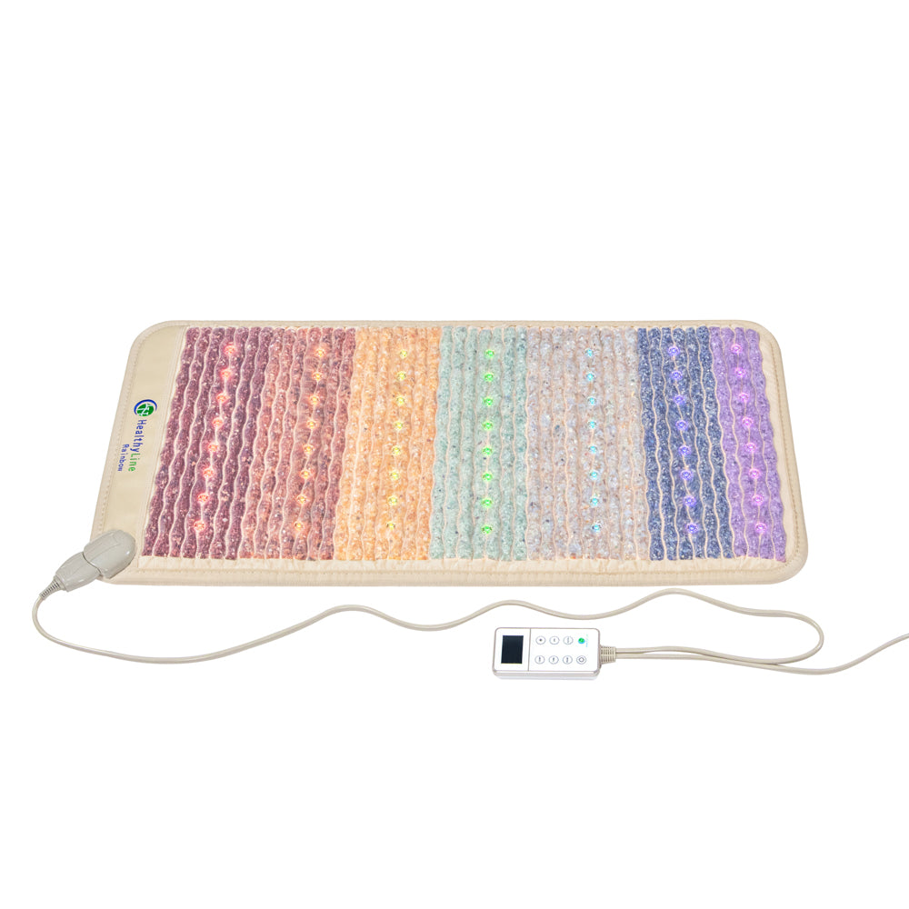 HealthyLine Rainbow Chakra Mat™ Small 4020 Firm - Photon PEMF Inframat Pro® 3rd Edition