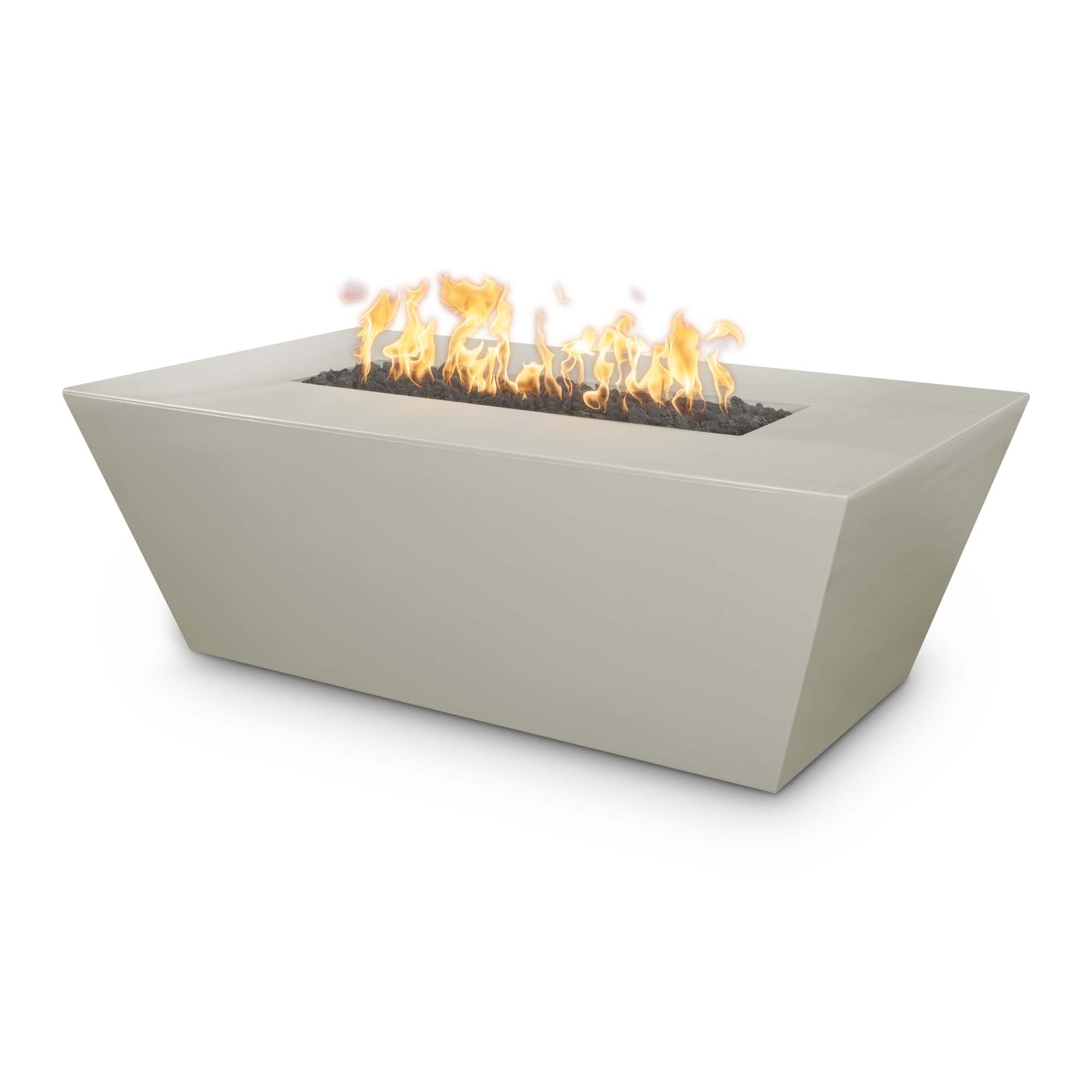 The Outdoor Plus 60" Rectangular Angelus Fire Pit - GFRC Concrete