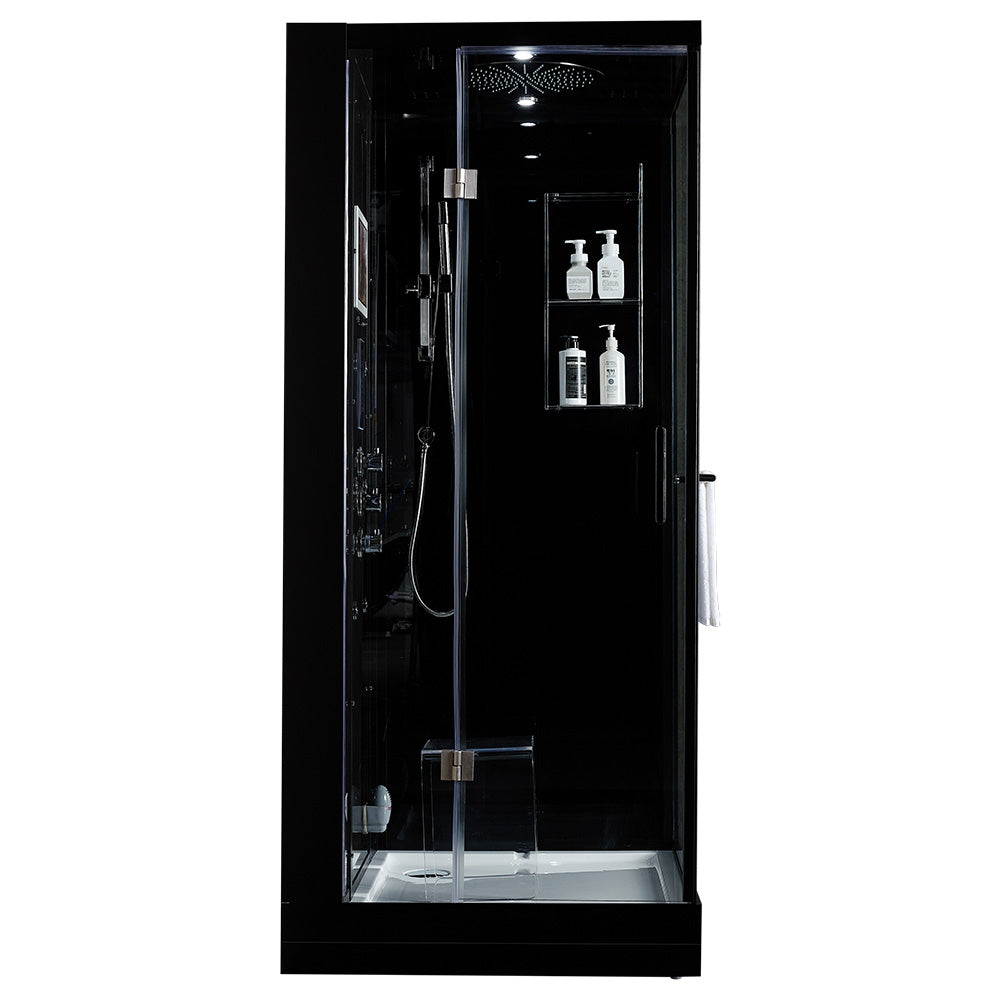 Maya Bath Platinum Arezzo Steam Shower w/ Built-In TV