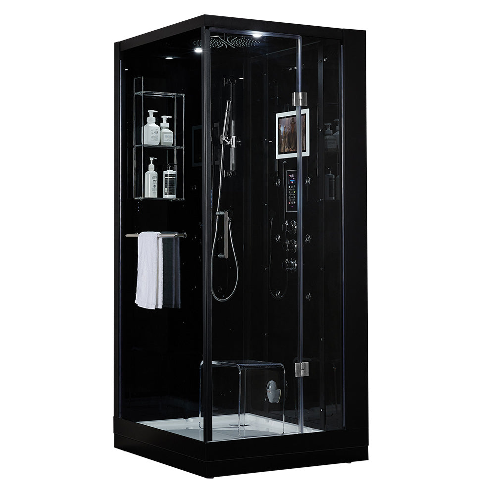 Maya Bath Platinum Arezzo Steam Shower w/ Built-In TV