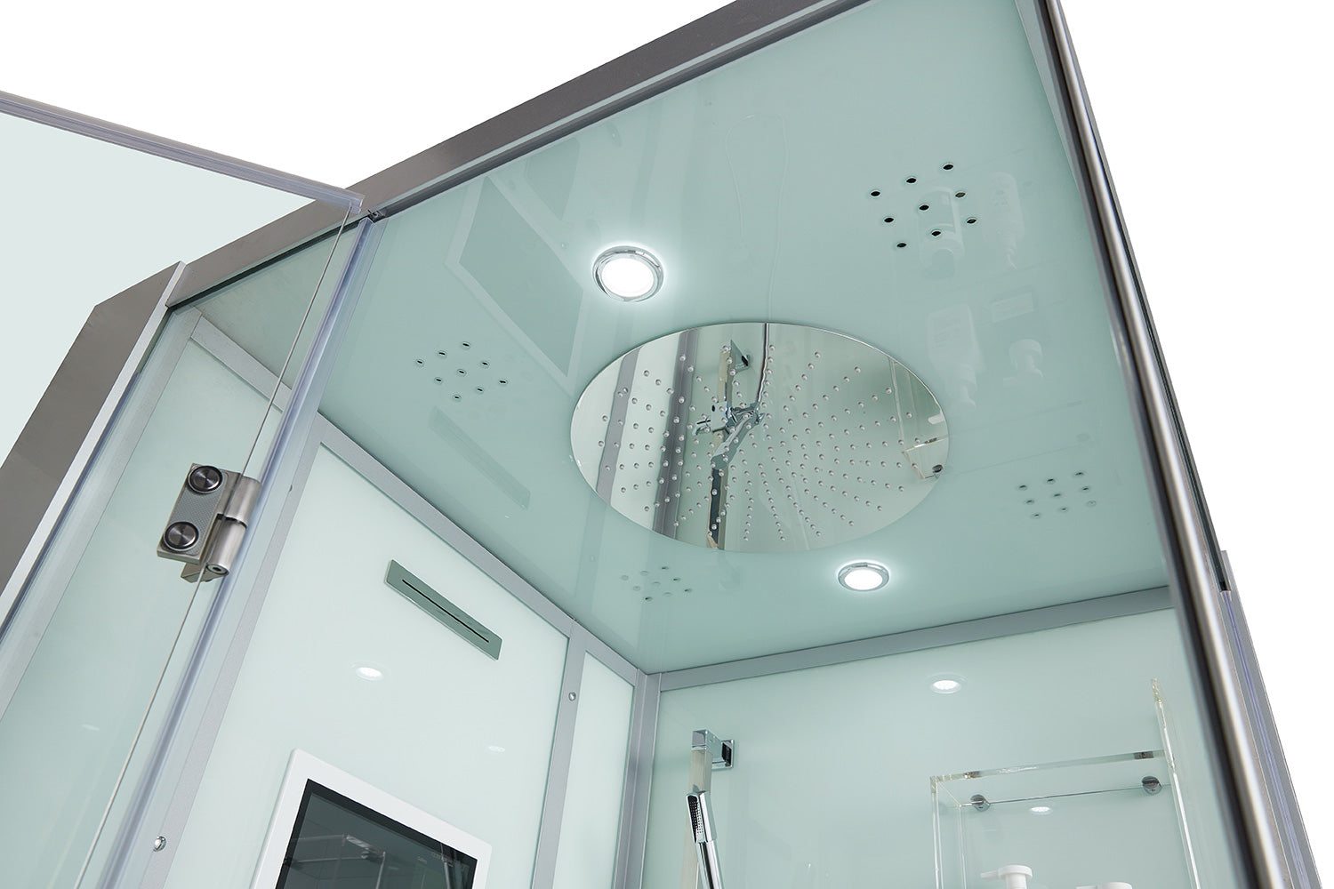 Maya Bath Platinum Arezzo Steam Shower w/ Built-In TV