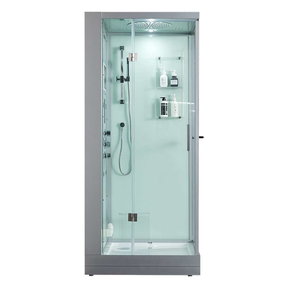 Maya Bath Platinum Arezzo Steam Shower w/ Built-In TV