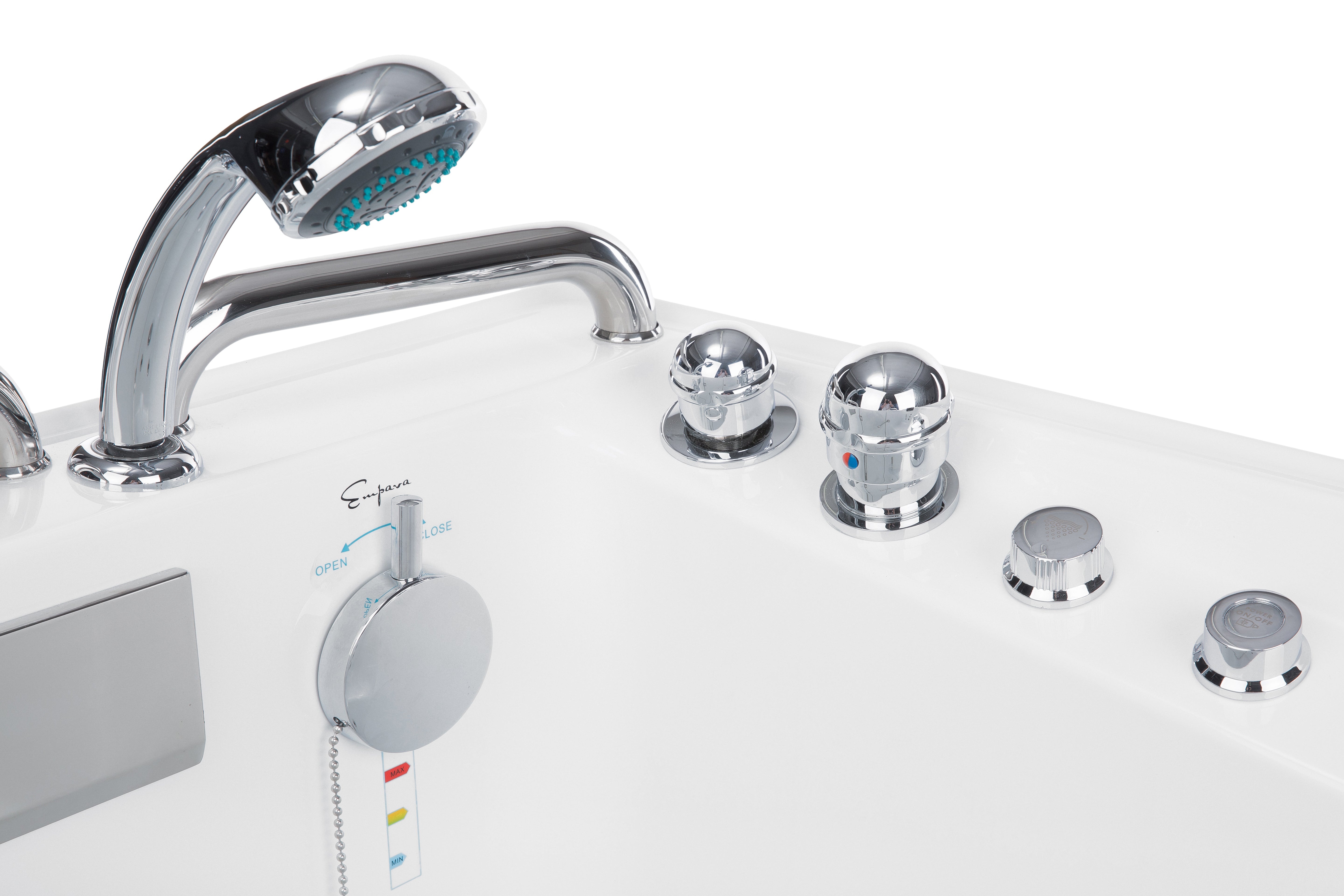 Empava-53WIT02 53" Walk-in Whirlpool Bathtub
