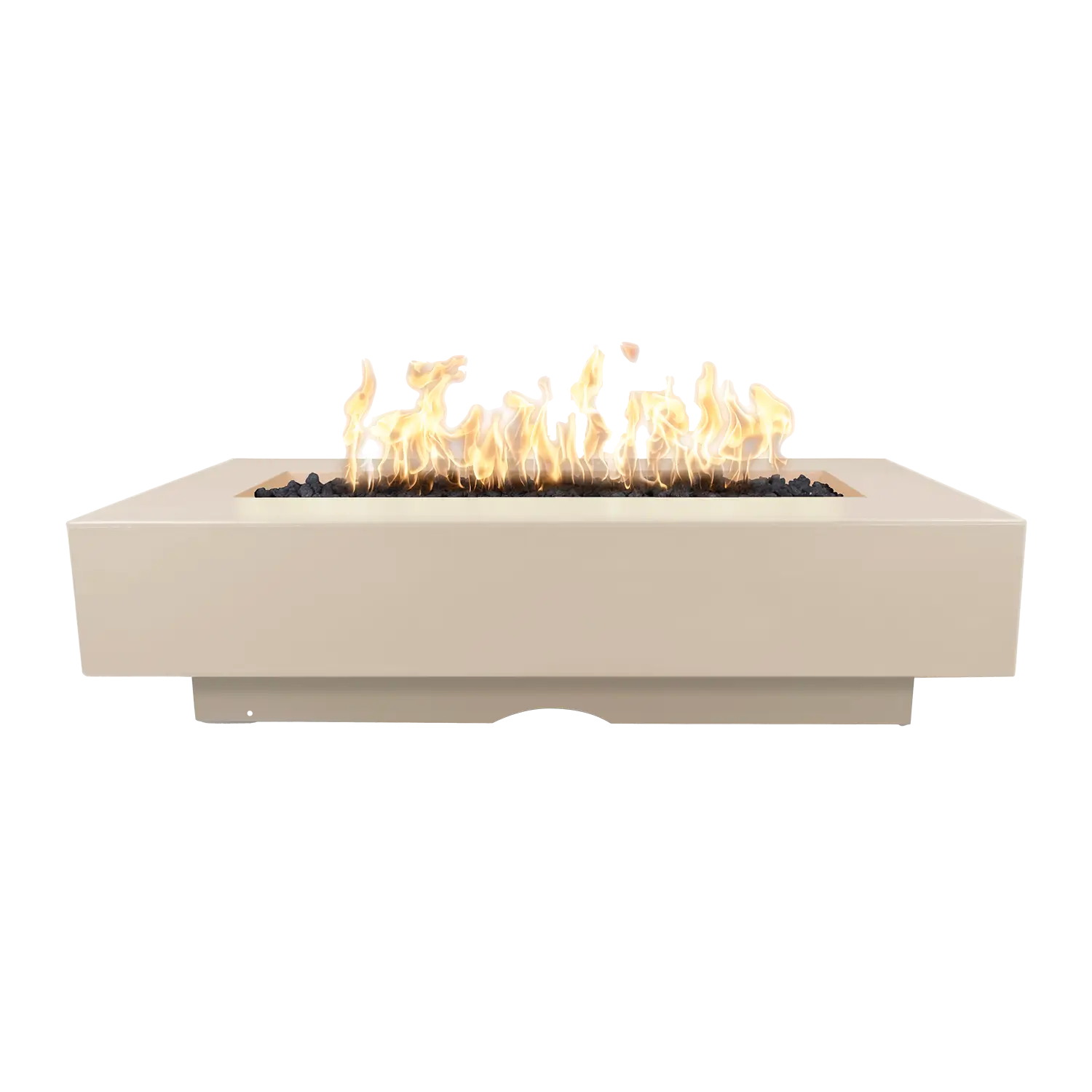 The Outdoor Plus 84" Rectangular Del Mar Fire Pit - GFRC Concrete