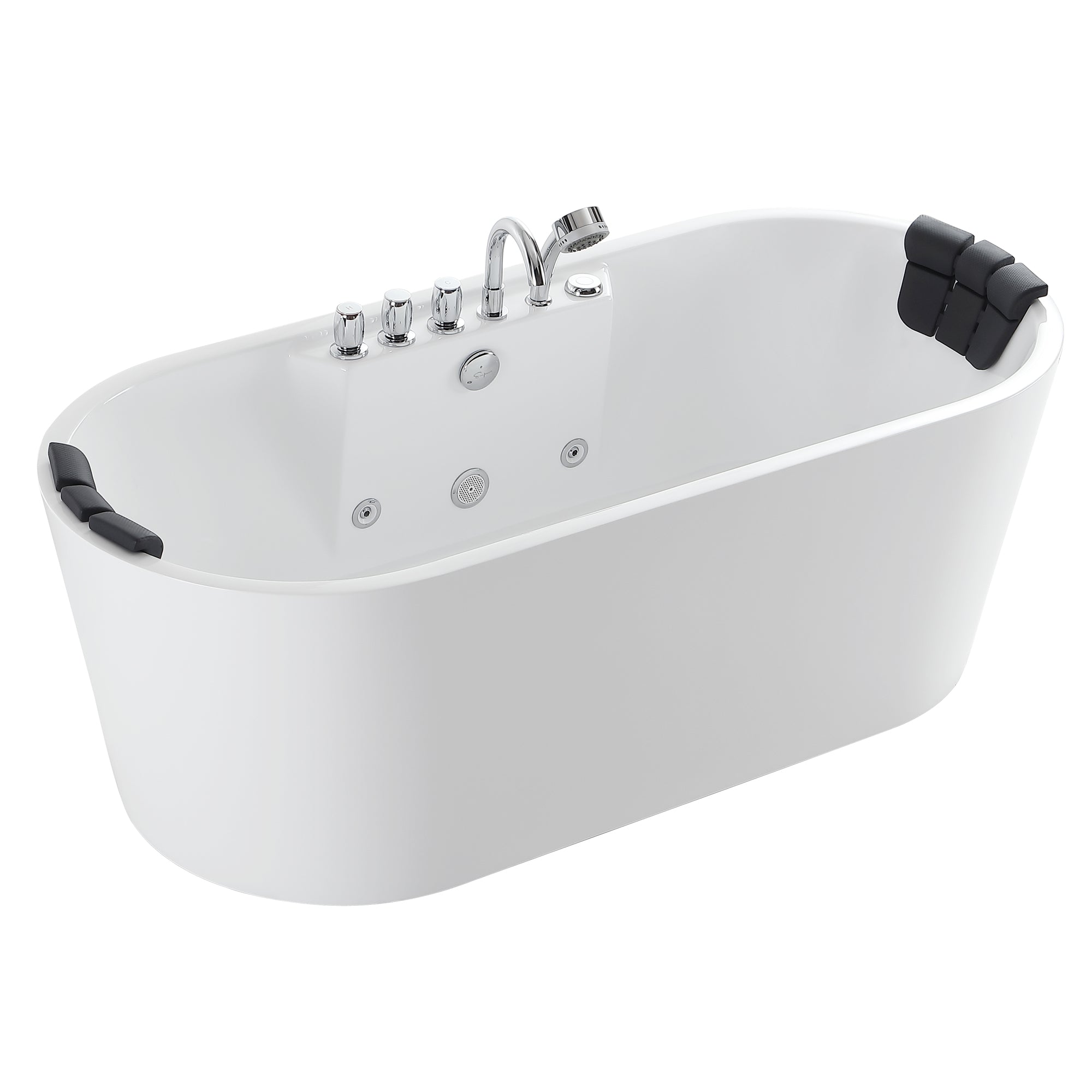 Empava-67AIS01 67" Freestanding Whirlpool Bathtub