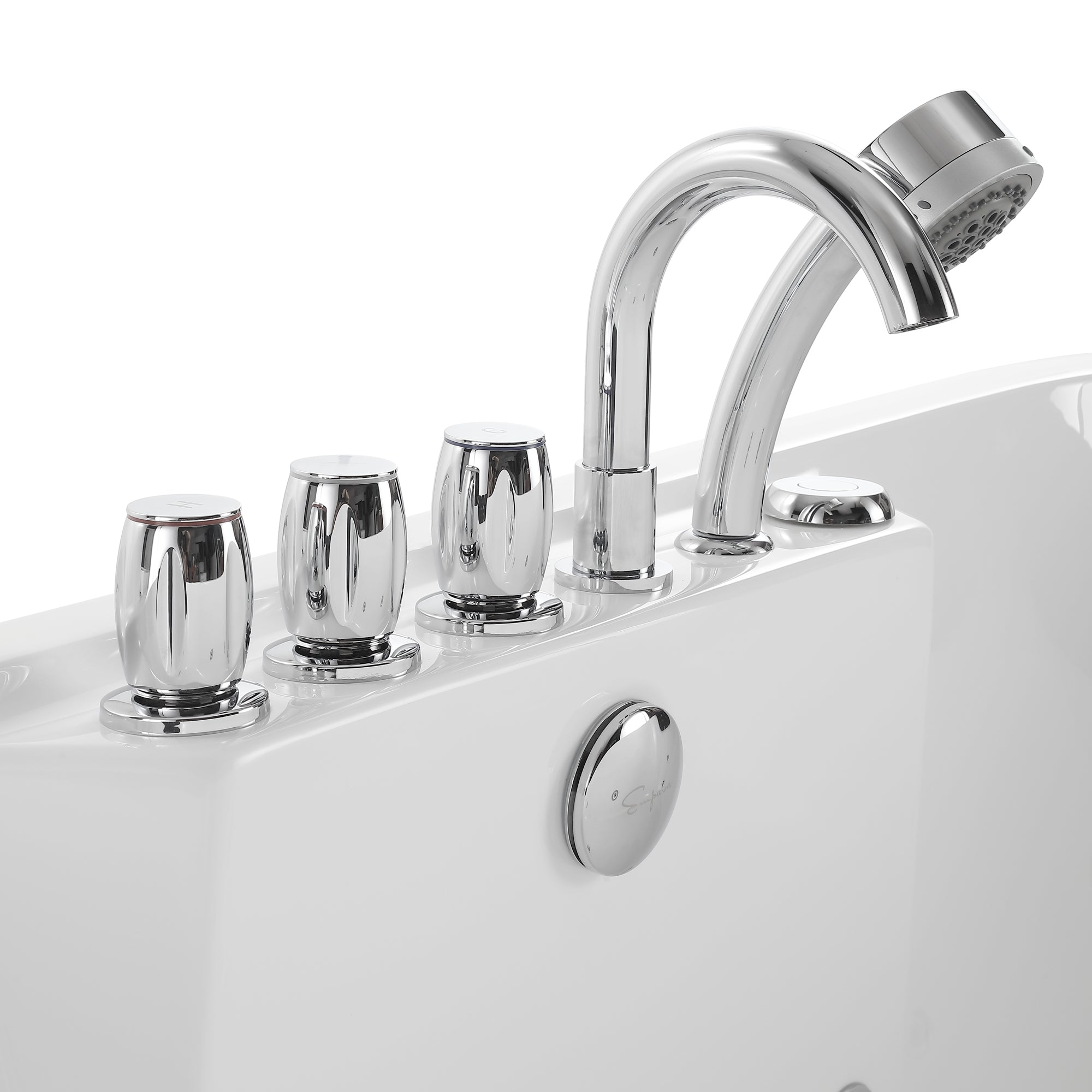 Empava-67AIS01 67" Freestanding Whirlpool Bathtub