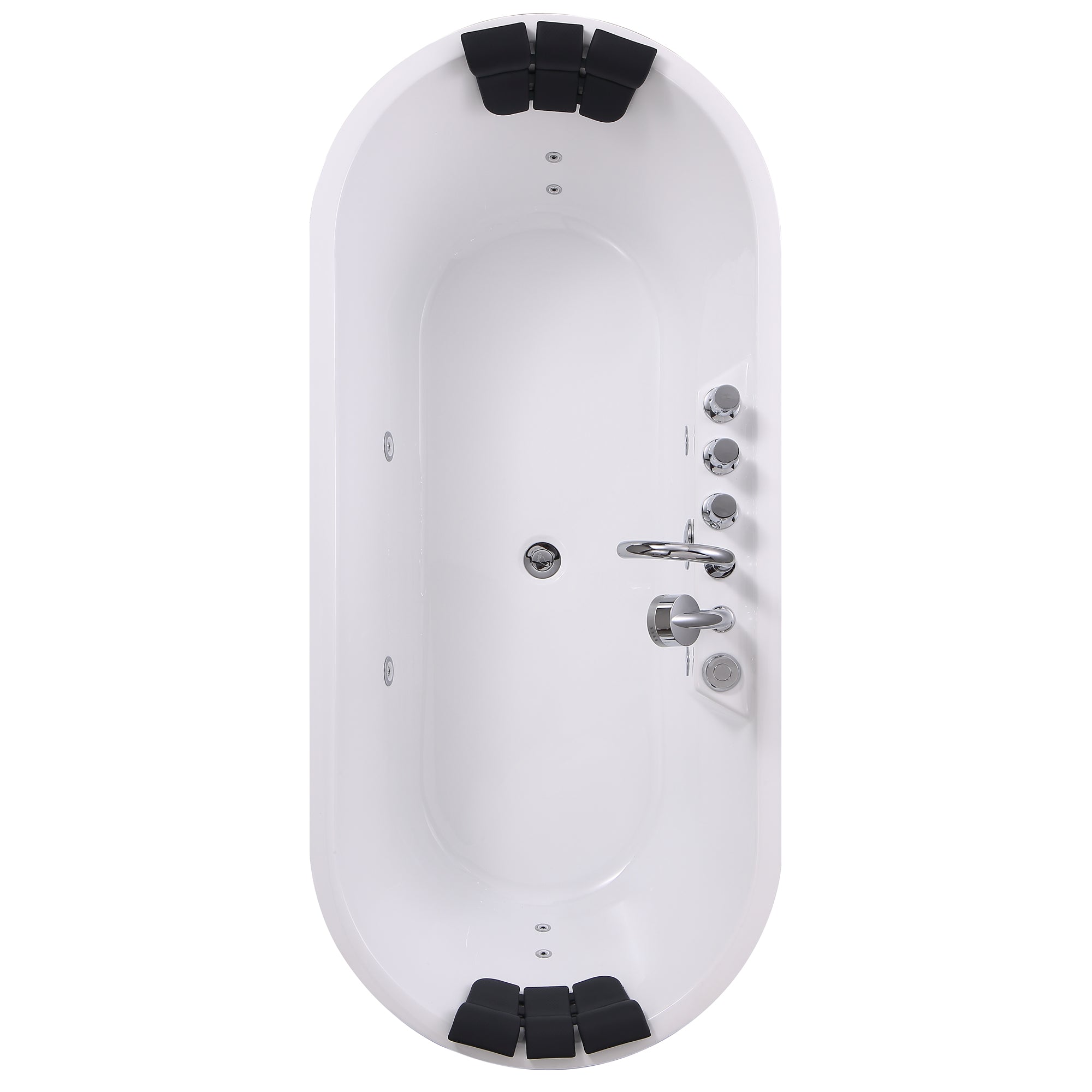 Empava-67AIS01 67" Freestanding Whirlpool Bathtub