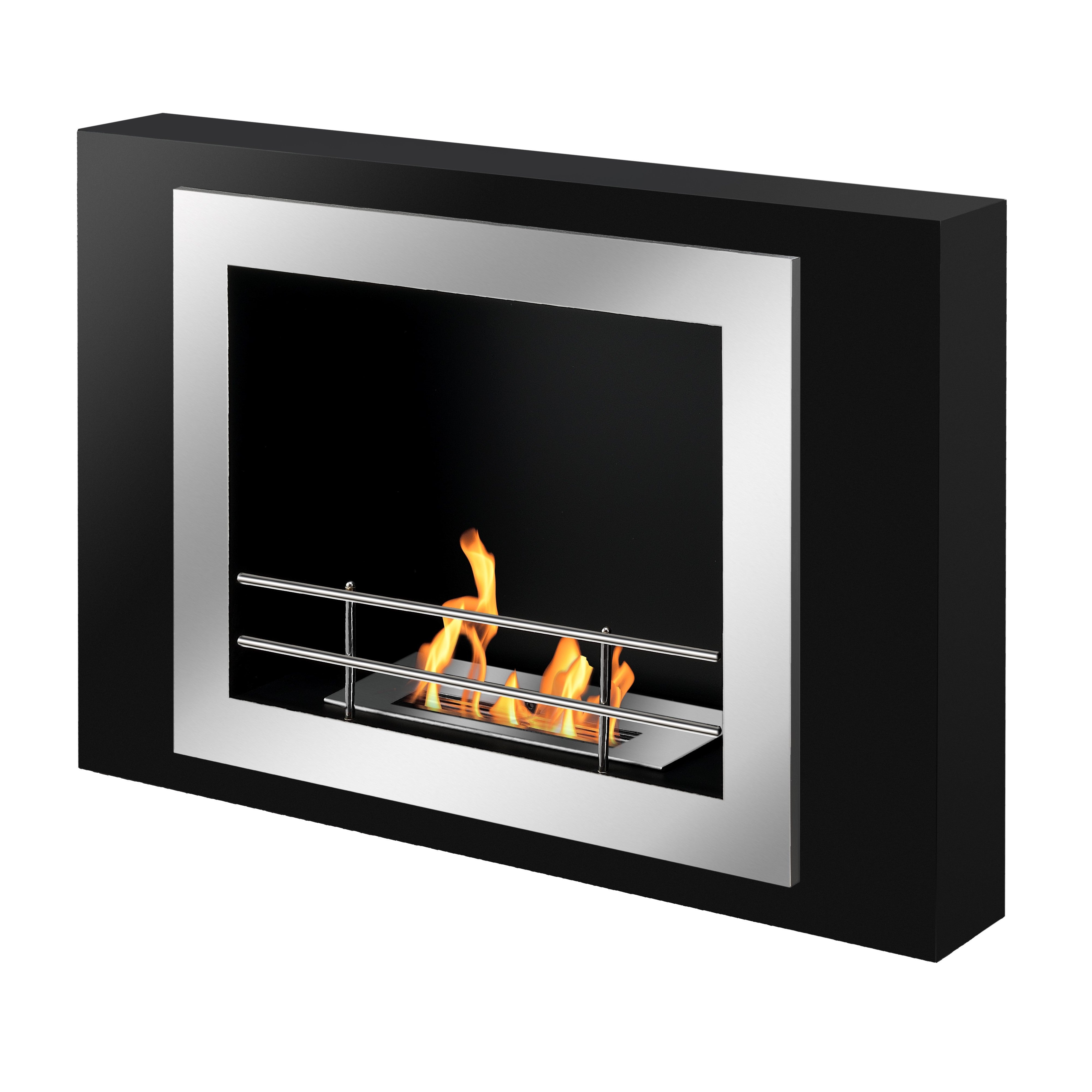 The Bio Flame Fiorenzo 33" Wall Mounted Ethanol Fireplace