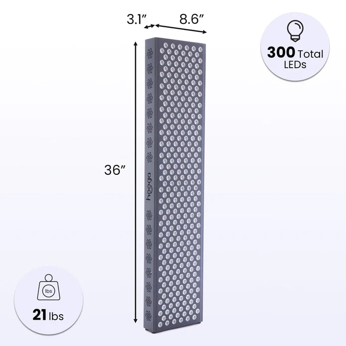 Hooga HGPRO1500 Full Body Red Light Therapy Panel