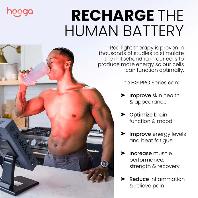 Hooga HGPRO300 Red Light Therapy Panel