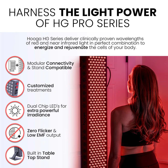 Hooga HGPRO300 Red Light Therapy Panel