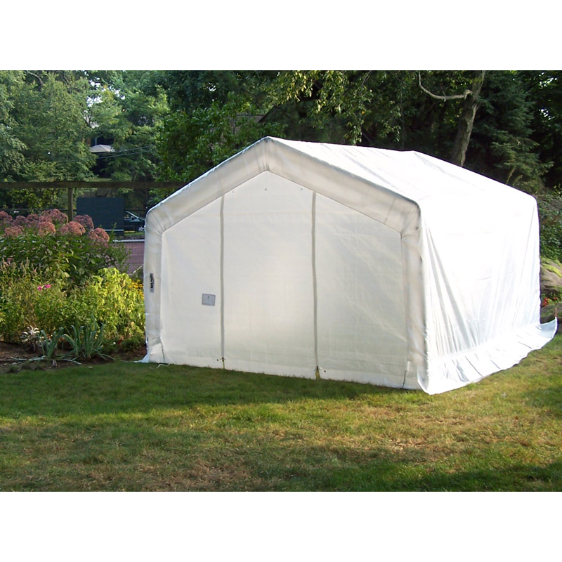 Rhino Shelters 12’W x 12’L x 8’H Greenhouse (House Style)