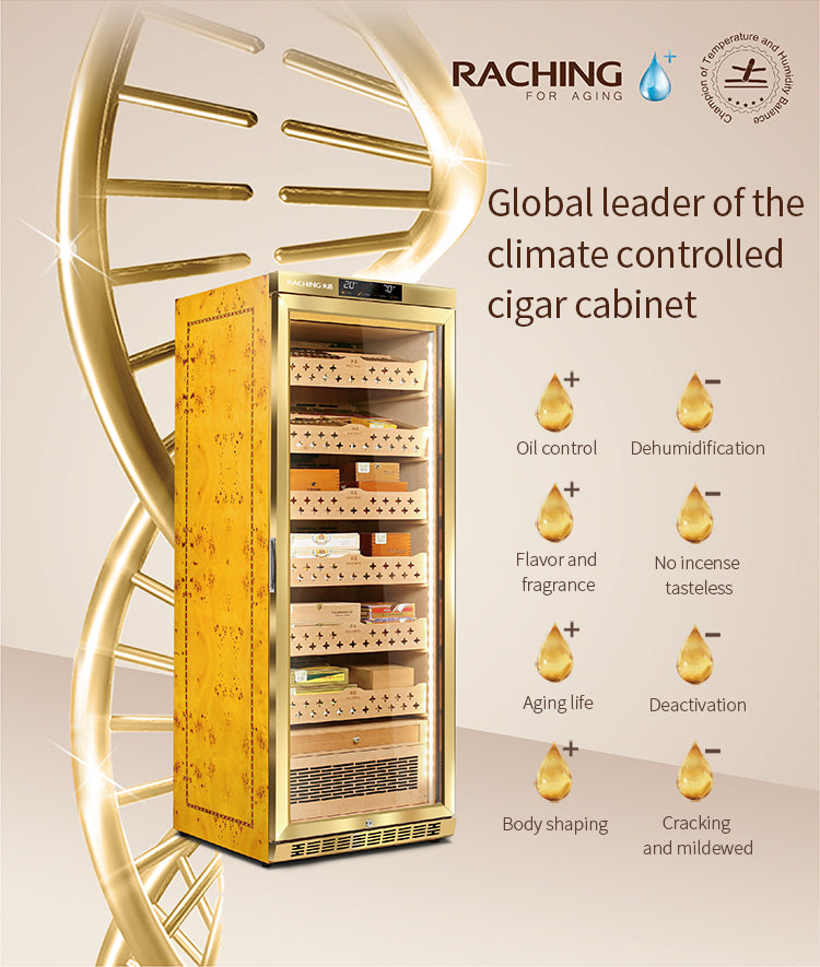 Raching MON3800A Climate Control Cigar Humidor
