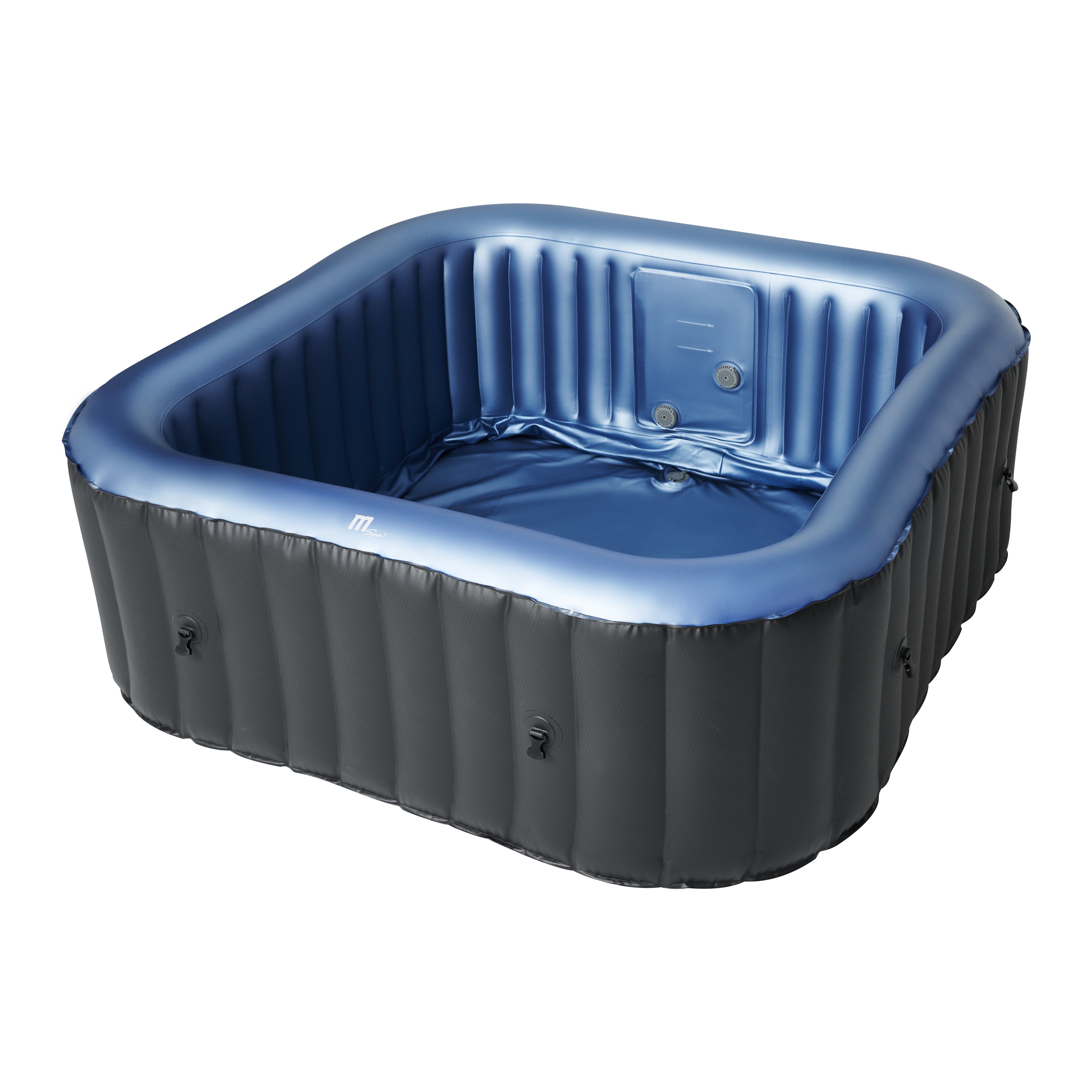 MSpa Comfort TEKAPO 6-Person Inflatable Square Bubble Spa