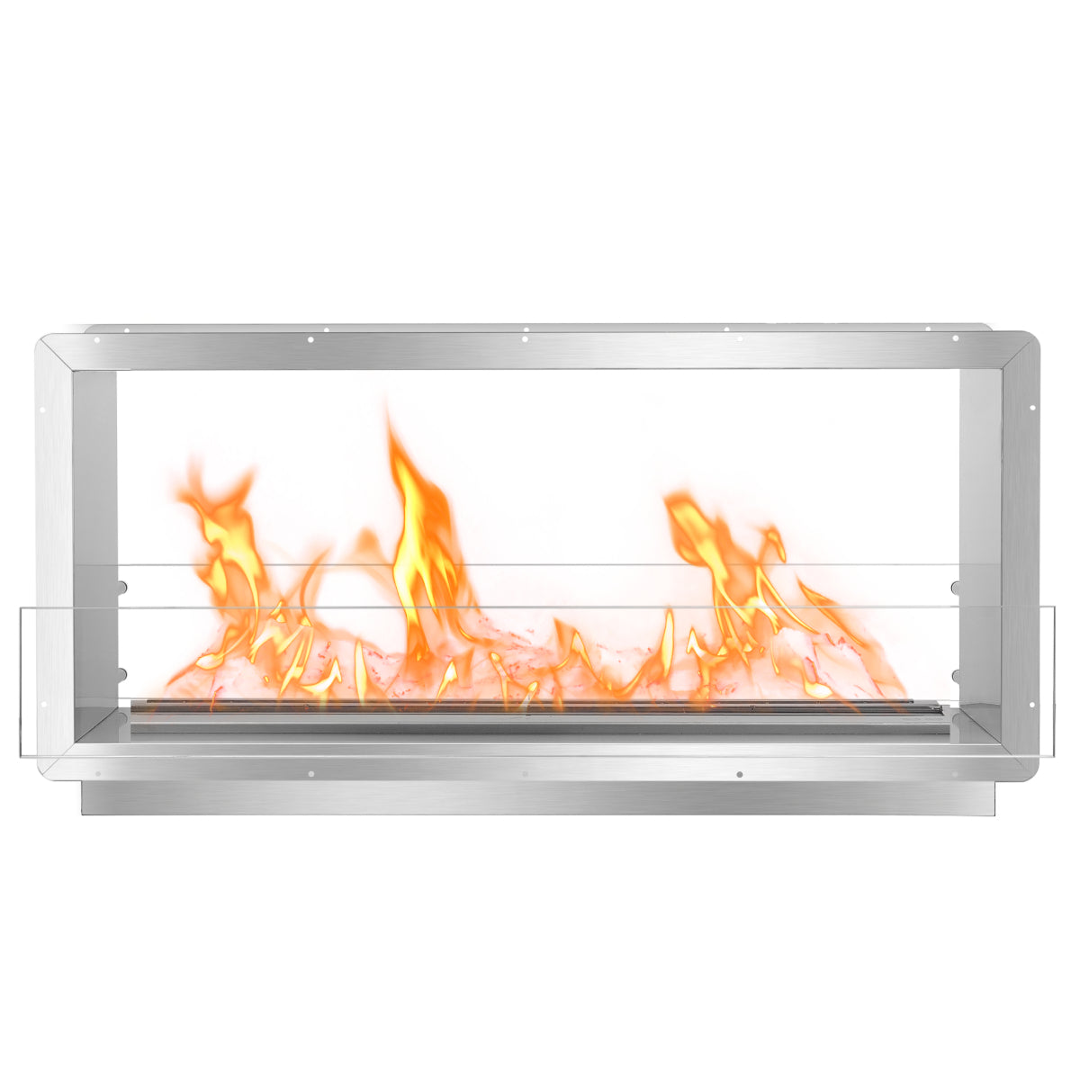 The Bio Flame XL Firebox Double-Sided Ethanol Fireplace