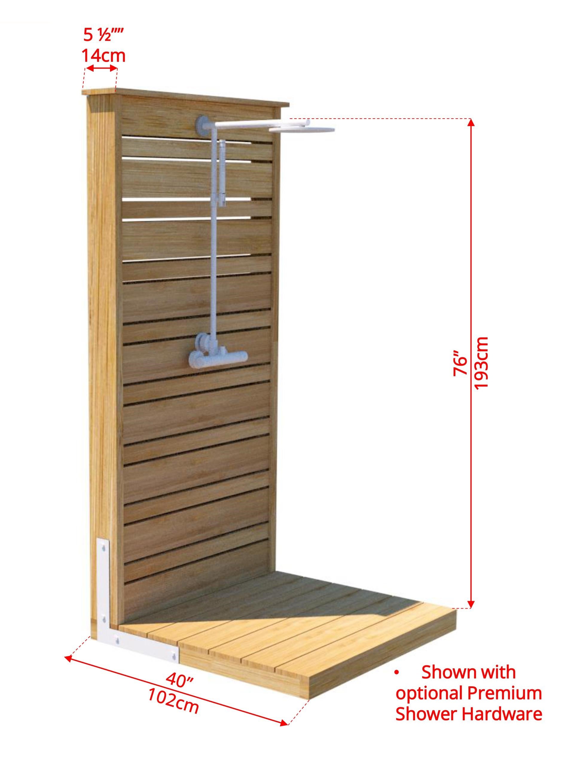 Dundalk Leisurecraft Savannah Standing Outdoor Shower