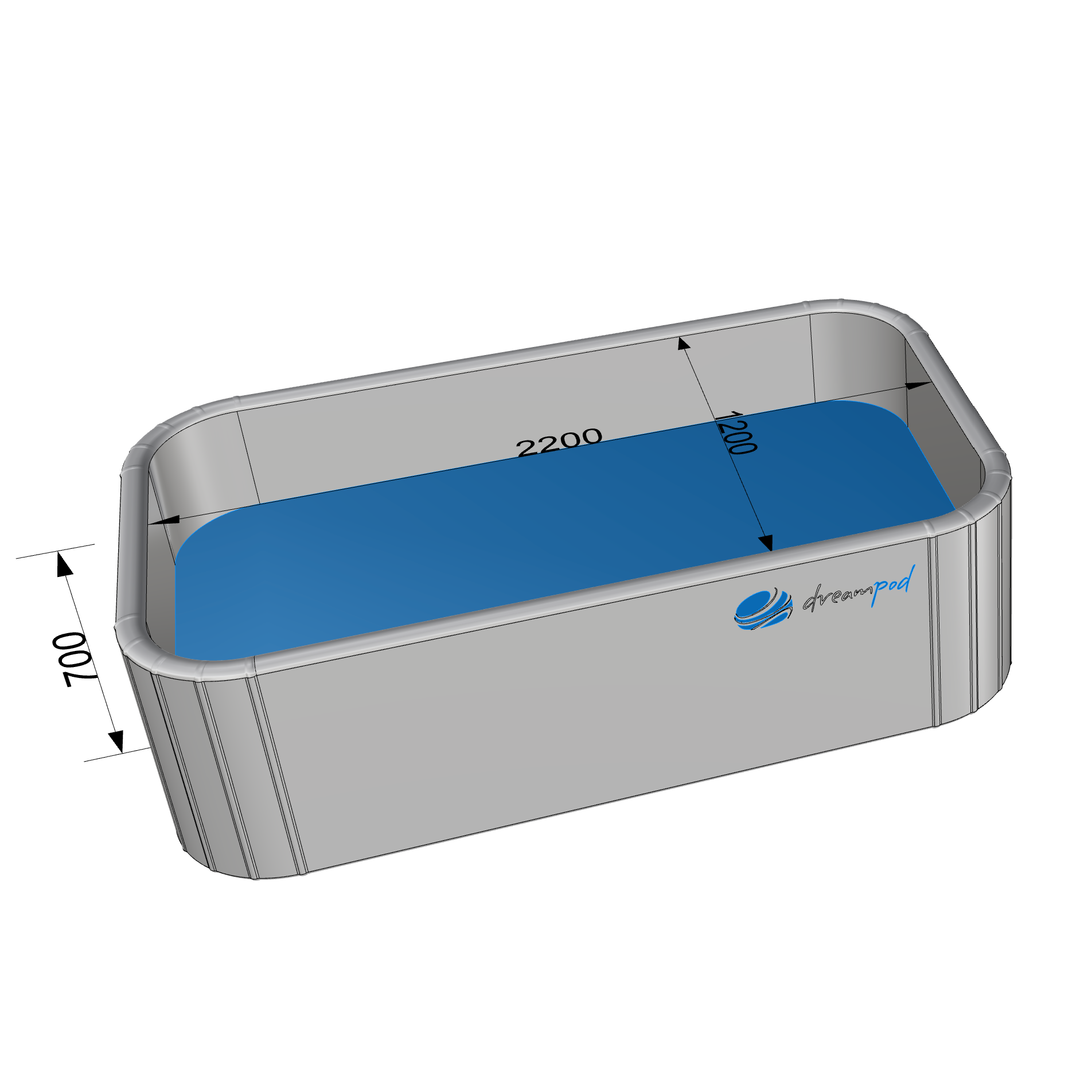 Dreampod Home Float FLEX DPFP104GPE