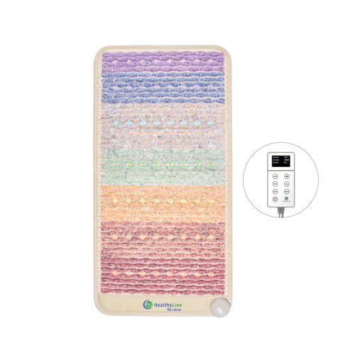 HealthyLine Rainbow Chakra Mat™ Small 4020 Firm - Photon PEMF Inframat Pro® 3rd Edition