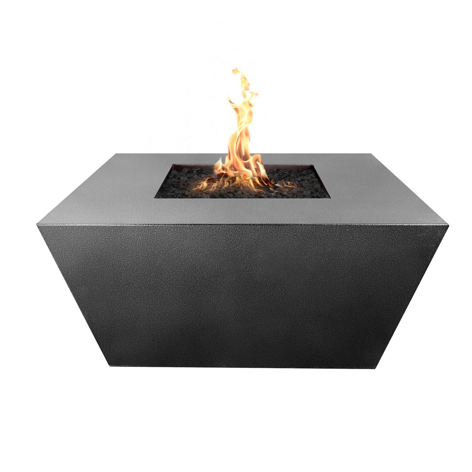The Outdoor Plus 36" Rectangular Redan Fire Pit - Powder Coated Metal