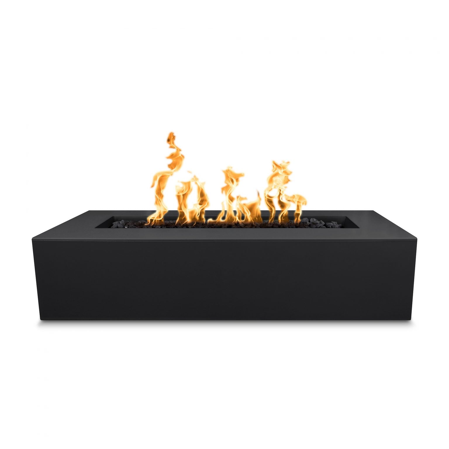 The Outdoor Plus 54" Rectangular Regal Fire Pit - GFRC Concrete