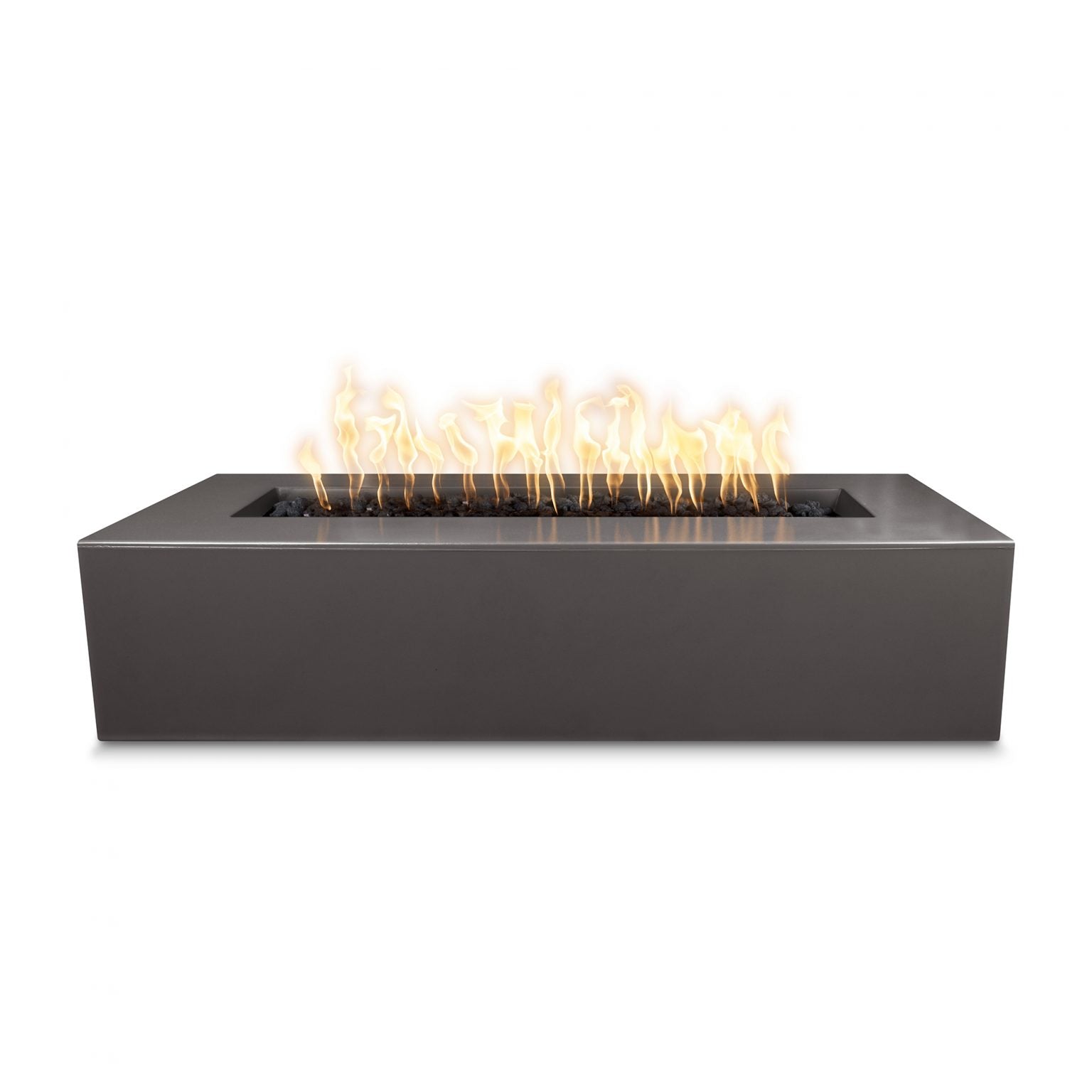 The Outdoor Plus 54" Rectangular Regal Fire Pit - GFRC Concrete