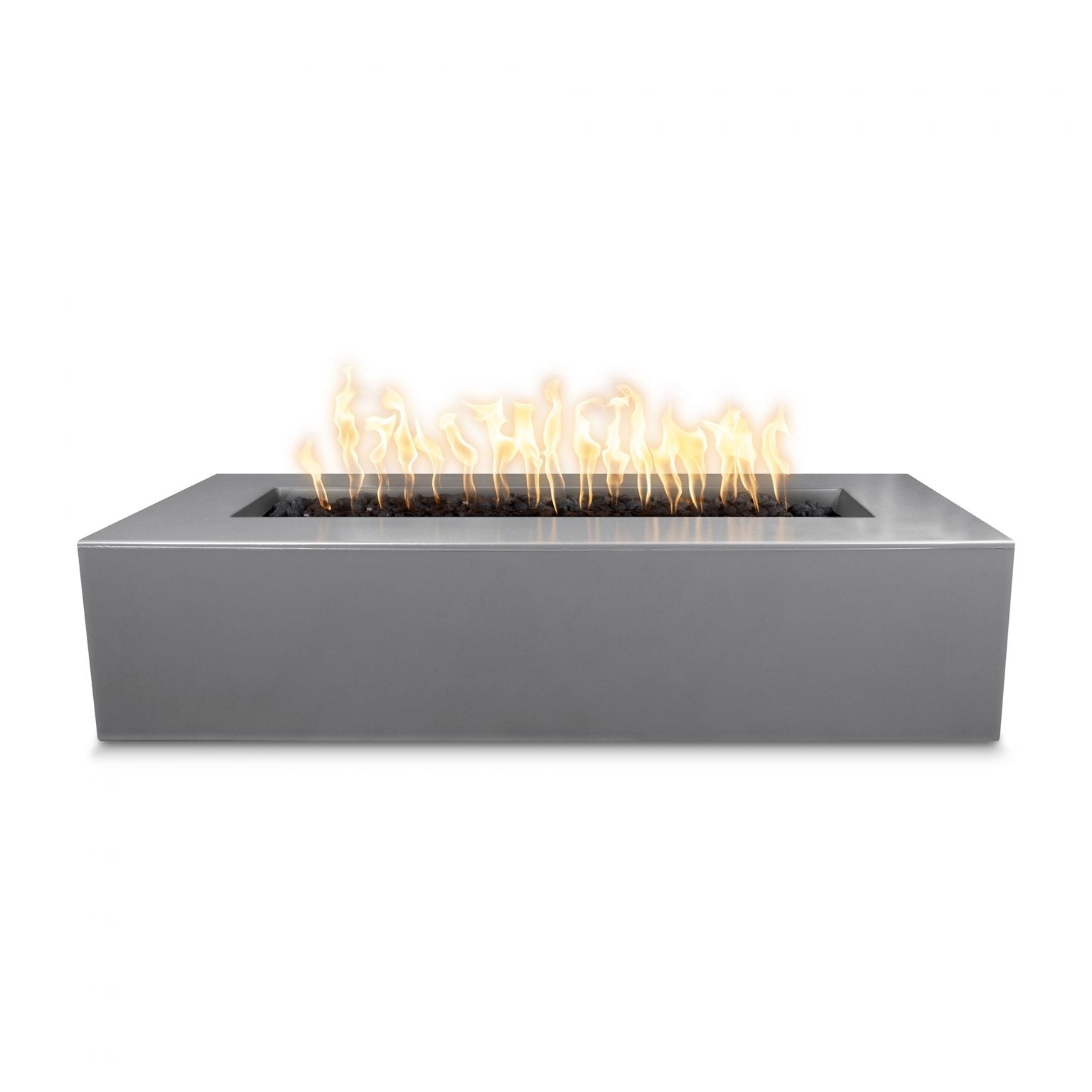 The Outdoor Plus 54" Rectangular Regal Fire Pit - GFRC Concrete