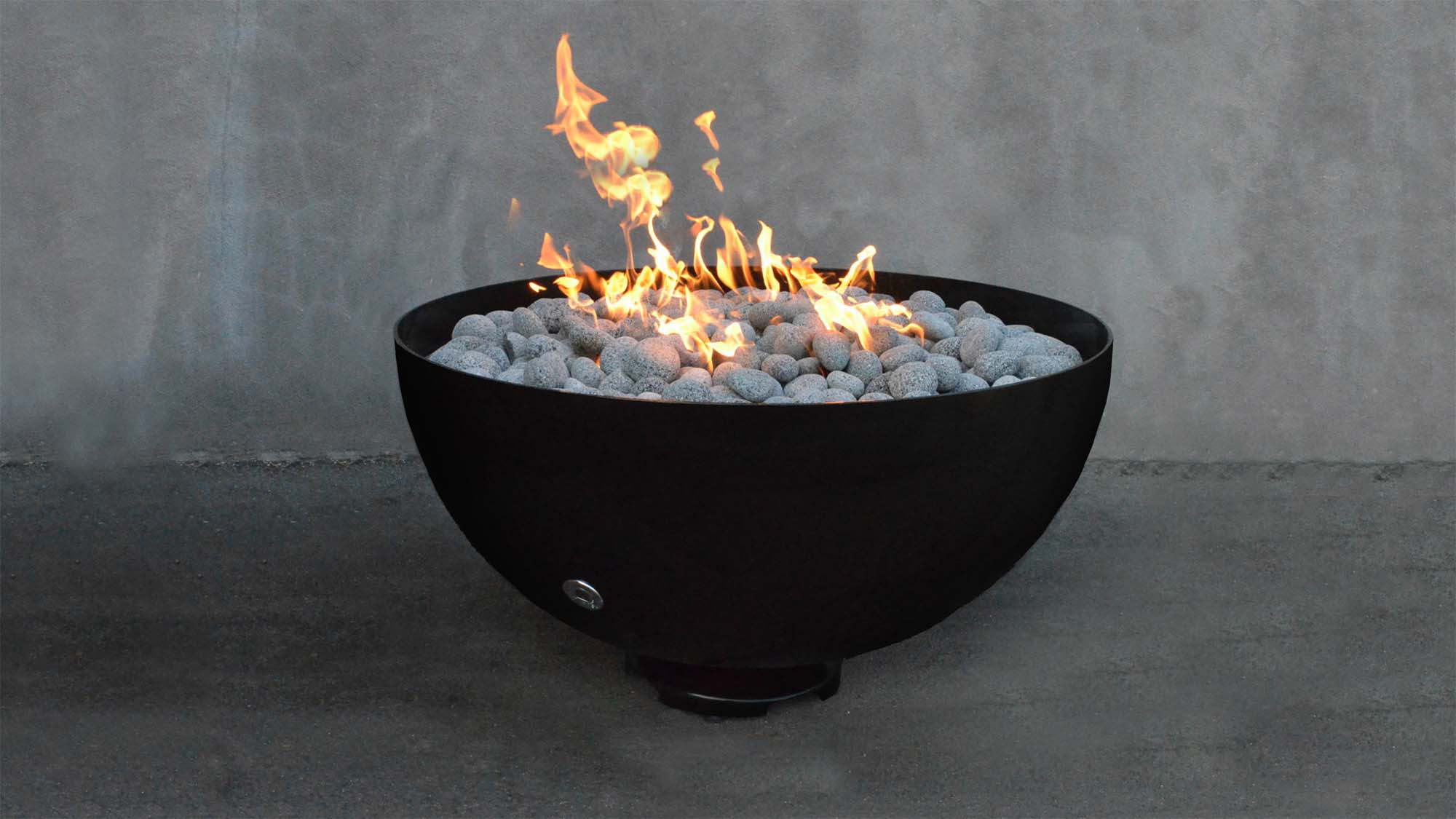 The Outdoor Plus 38" Round Sonoma Fire Pit - GFRC Concrete