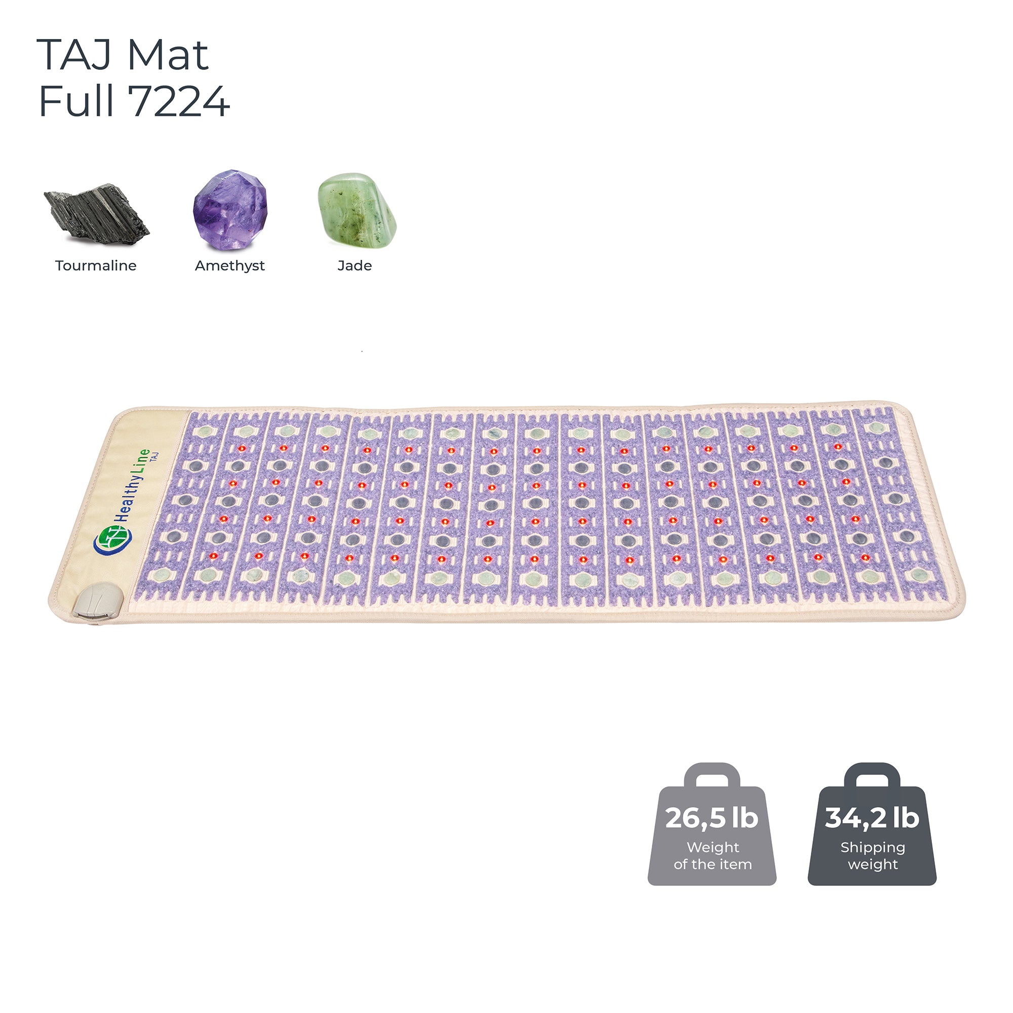 HealthyLine TAJ-Mat™ Full 7224 Firm - Photon PEMF InfraMat Pro®