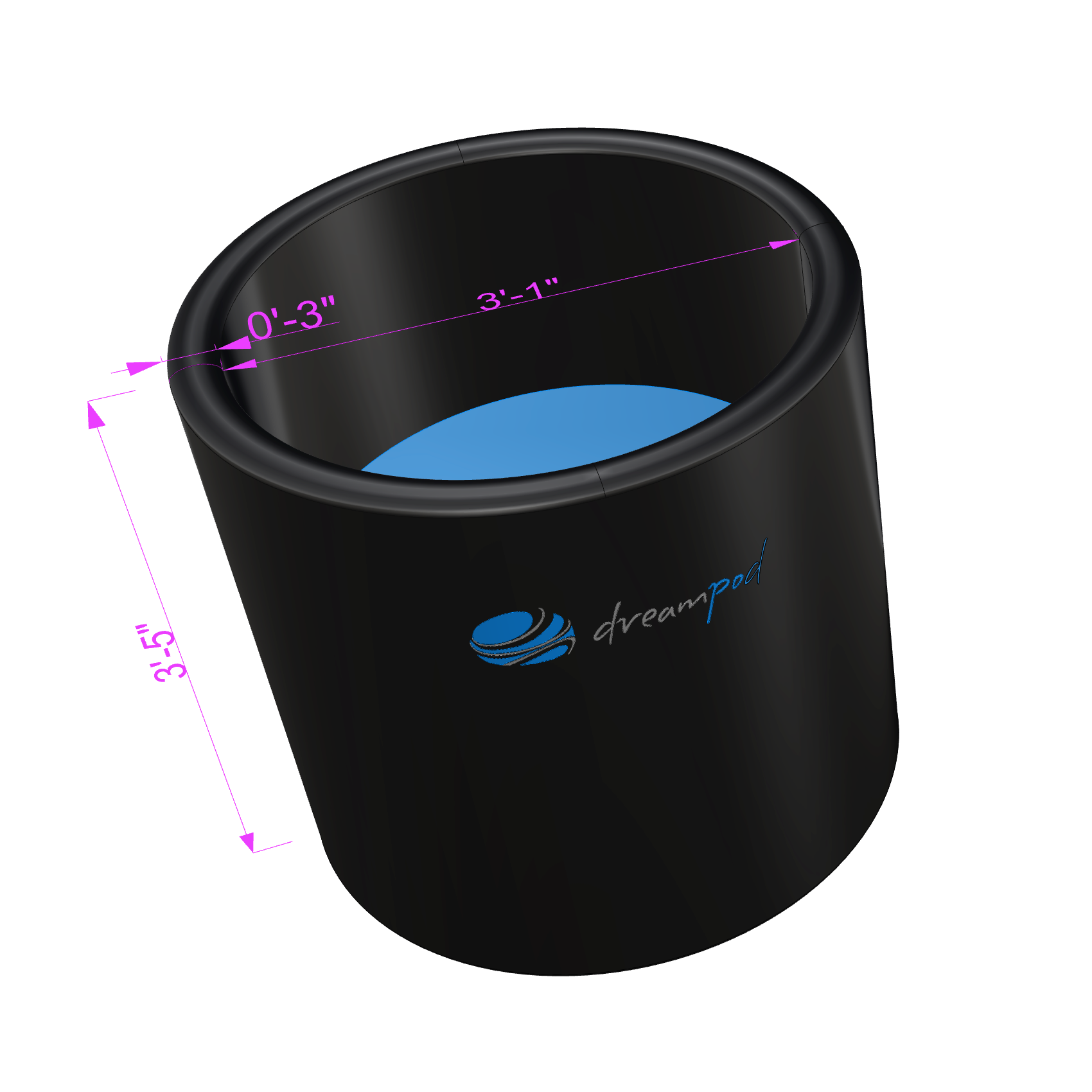 Dreampod Cold Plunge Barrel FLEX