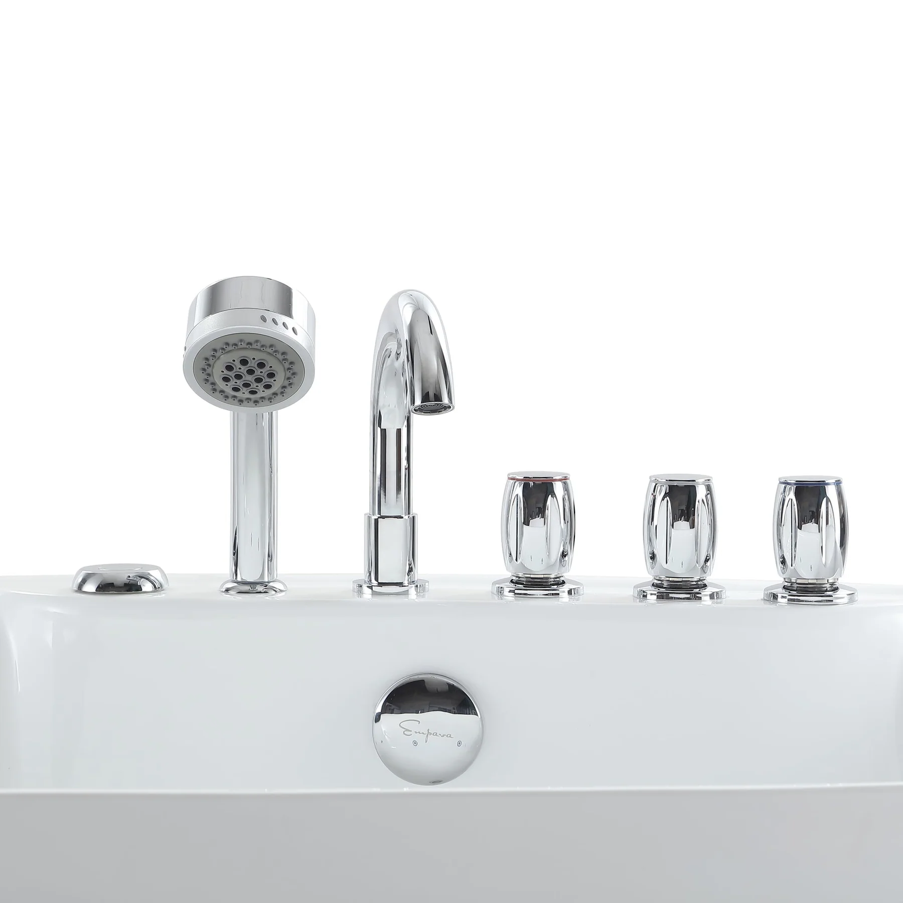Empava-71AIS14 71" Freestanding Whirlpool Bathtub