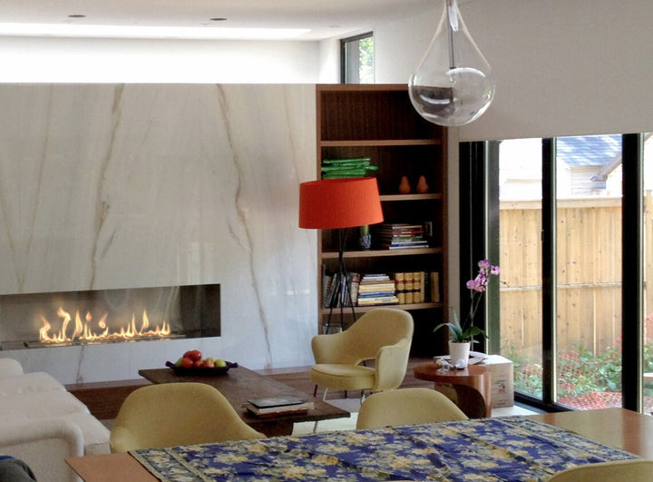 The Bio Flame 38" Firebox Single-Sided Ethanol Fireplace