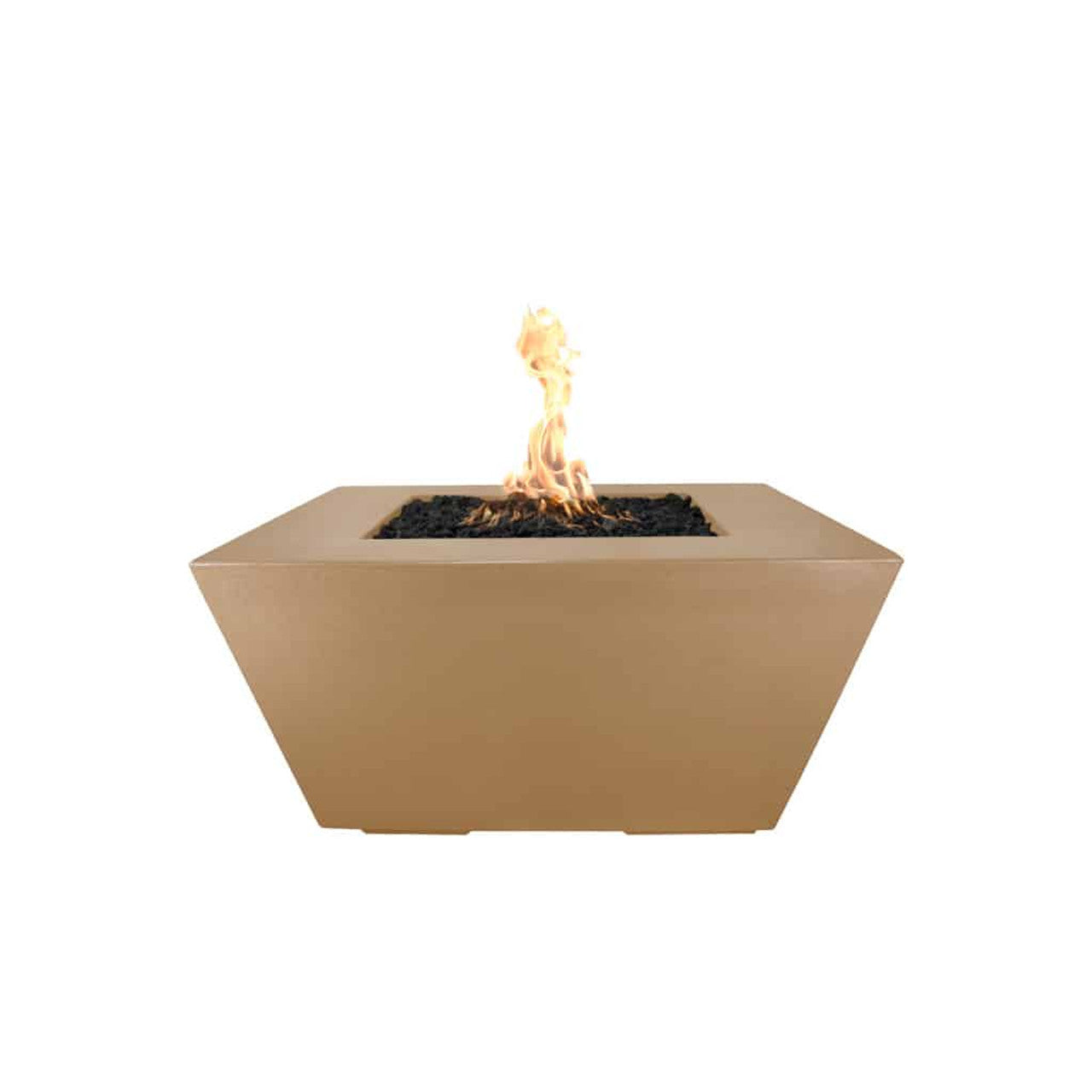 The Outdoor Plus 36" Rectangular Redan Fire Pit - Corten Steel