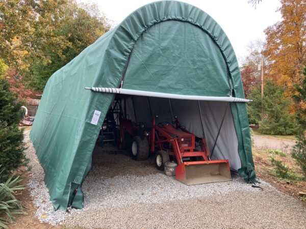 Rhino Shelters 14’W x 30’L x 12’H Instant Garage (Utility Building)