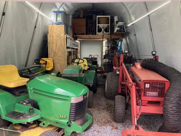 Rhino Shelters 14’W x 30’L x 12’H Instant Garage (Utility Building)