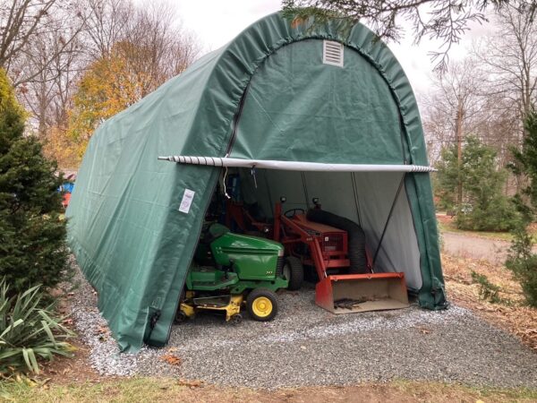 Rhino Shelters 14’W x 30’L x 12’H Instant Garage (Utility Building)