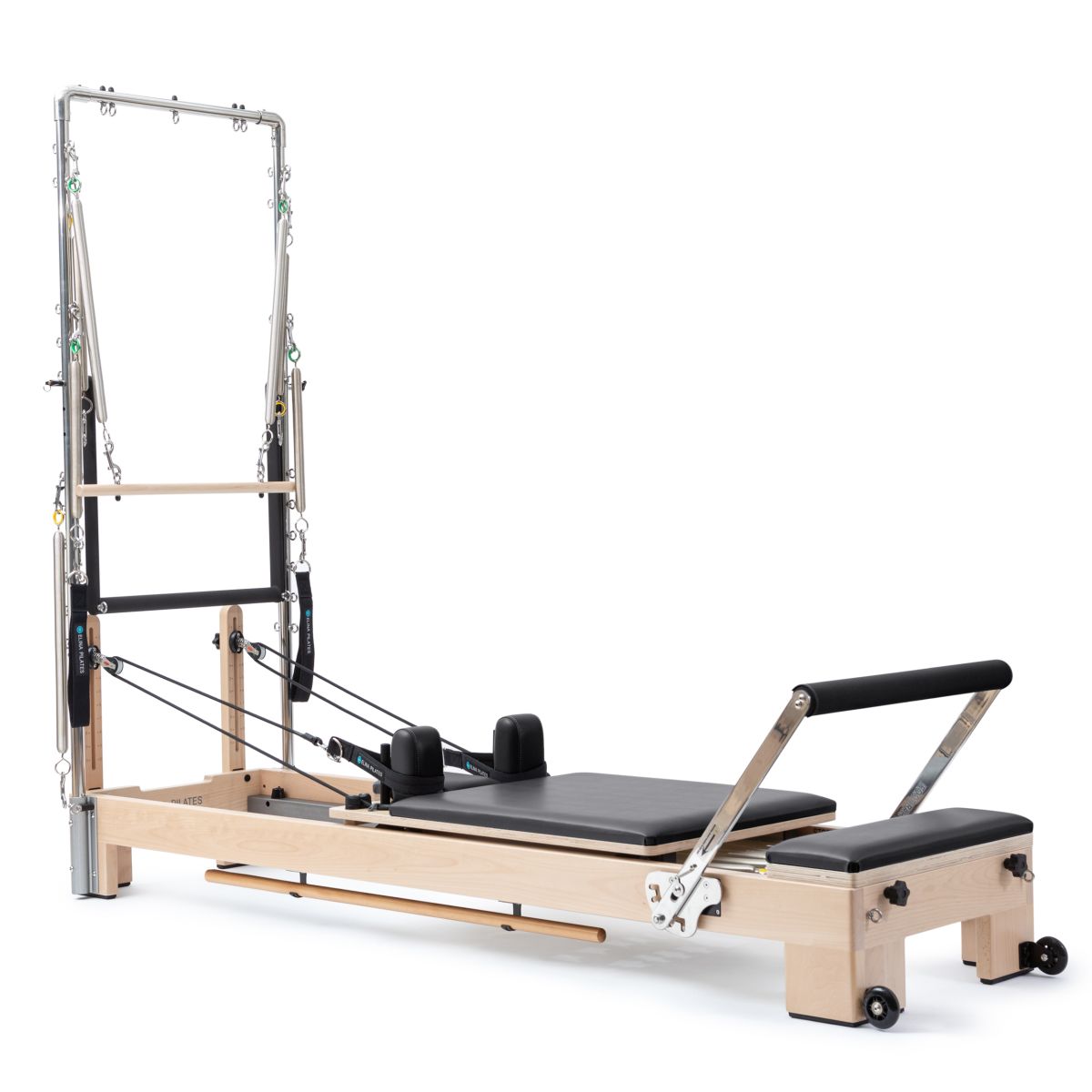 Elina Pilates Wooden Reformer Lignum With Tower