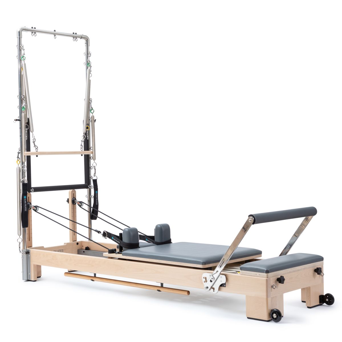 Elina Pilates Wooden Reformer Lignum With Tower