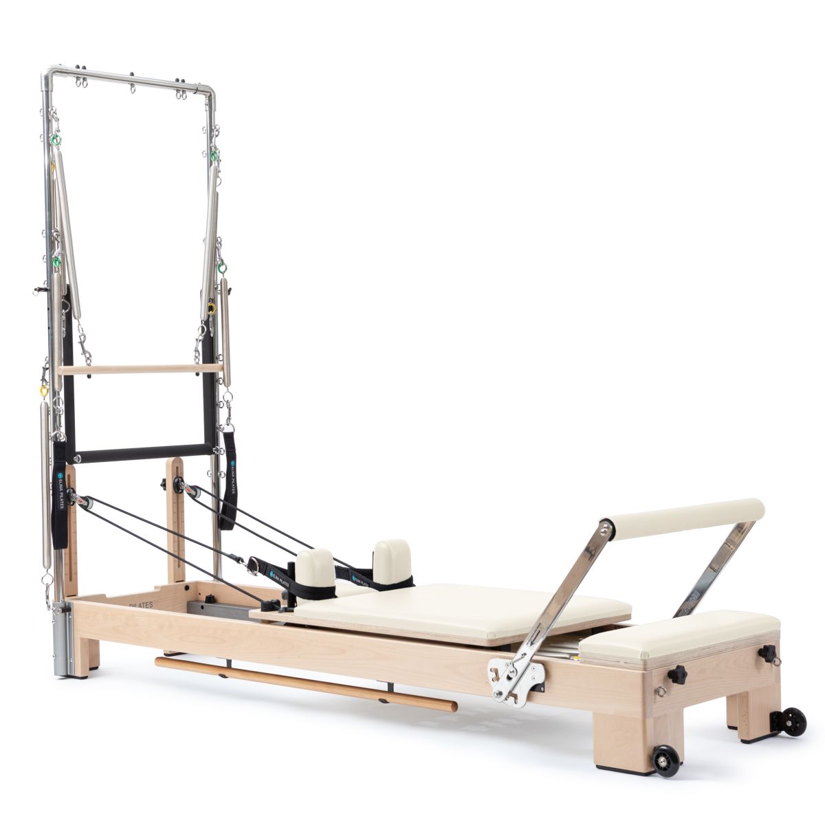 Elina Pilates Wooden Reformer Lignum With Tower