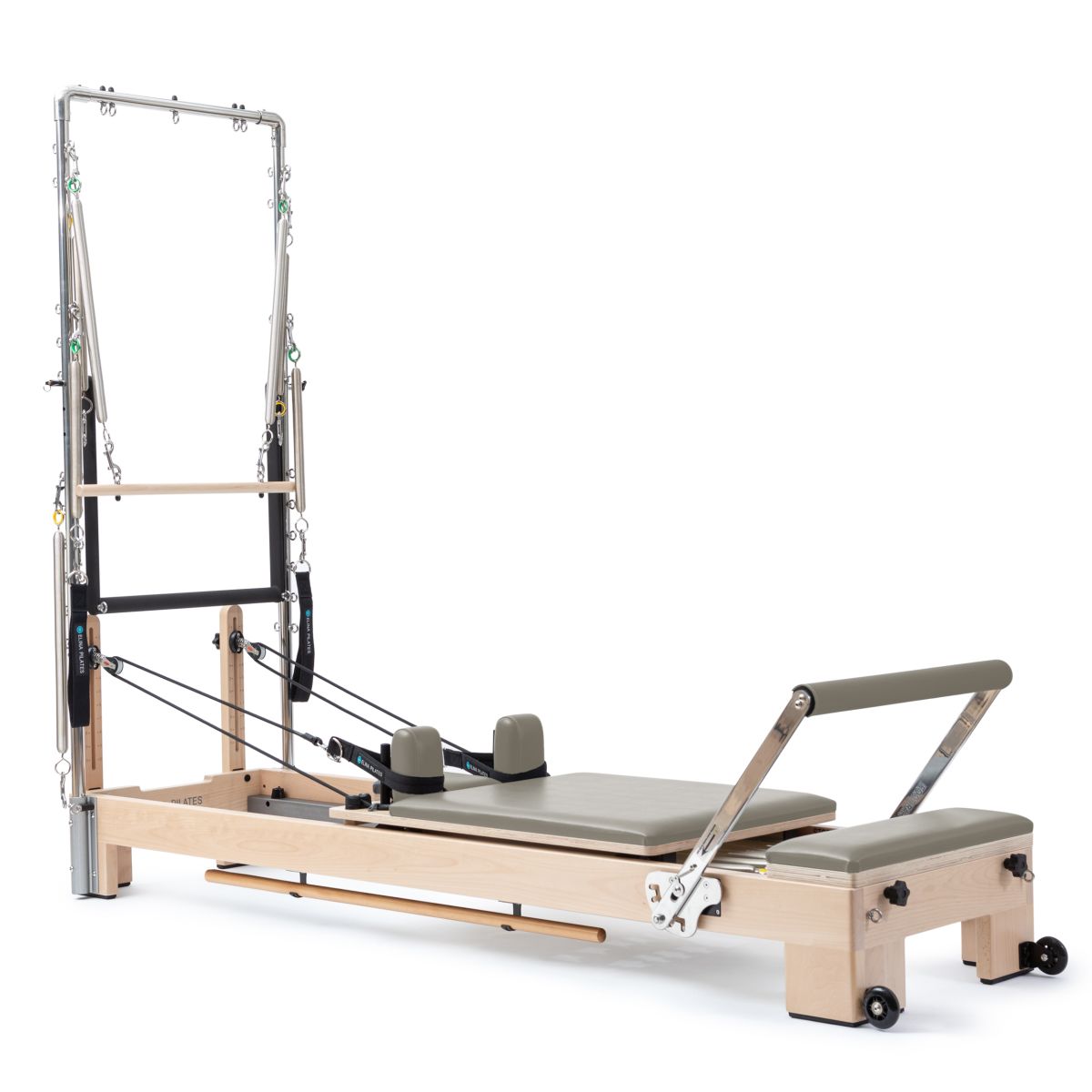 Elina Pilates Wooden Reformer Lignum With Tower
